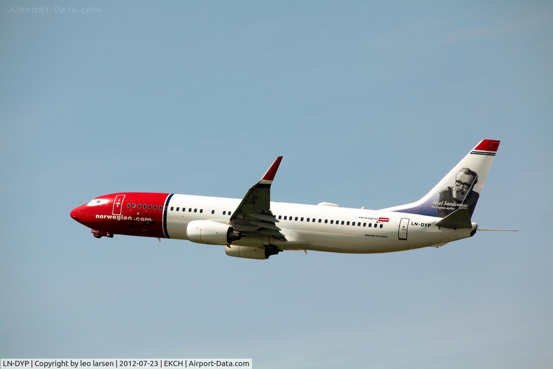 LN-DYP, 2011 Boeing 737-8JP C/N 39047, Copenhagen 23.7.2012