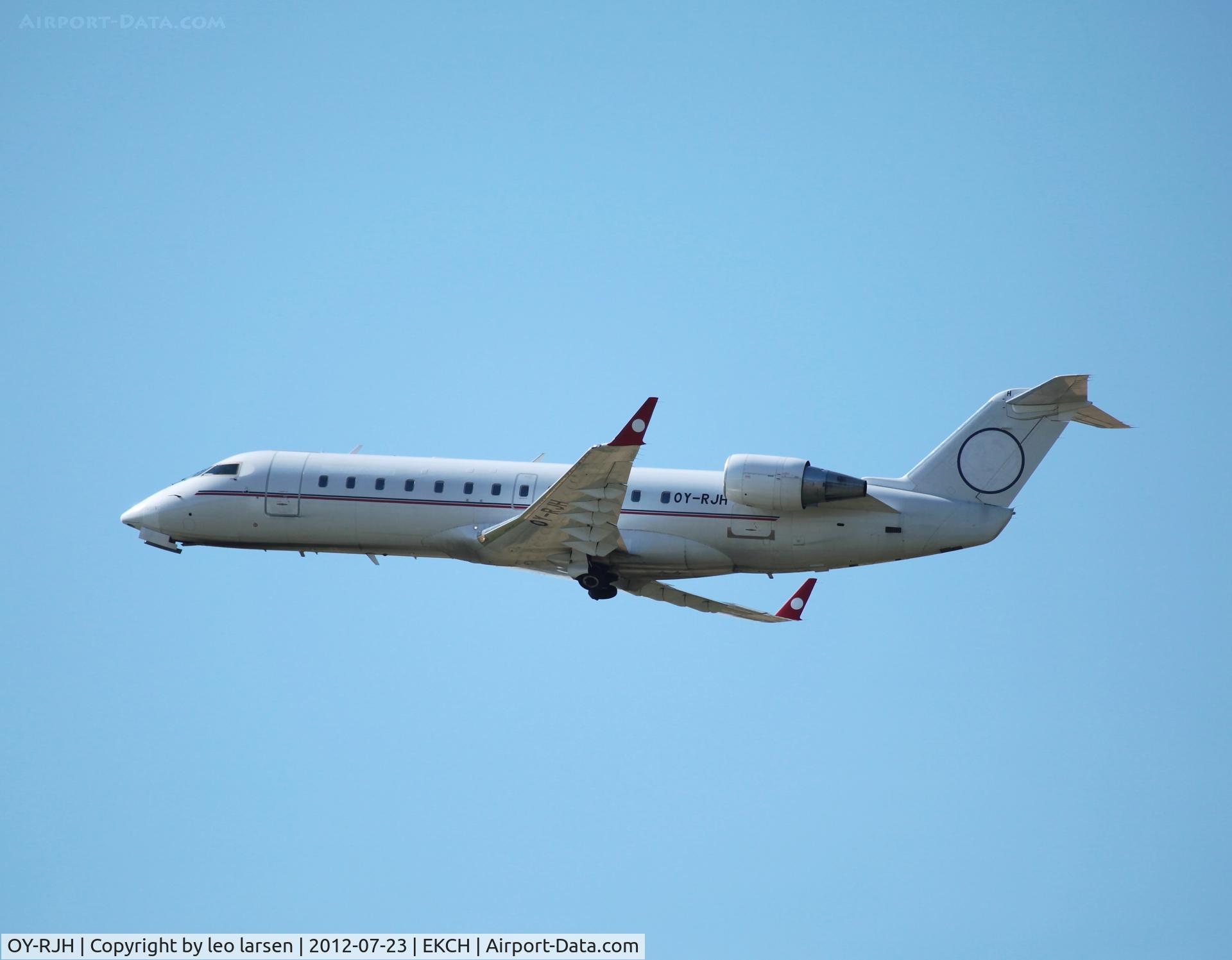 OY-RJH, 1995 Canadair CRJ-100LR (CL-600-2B19) C/N 7090, Copenhagen 23.7.2012