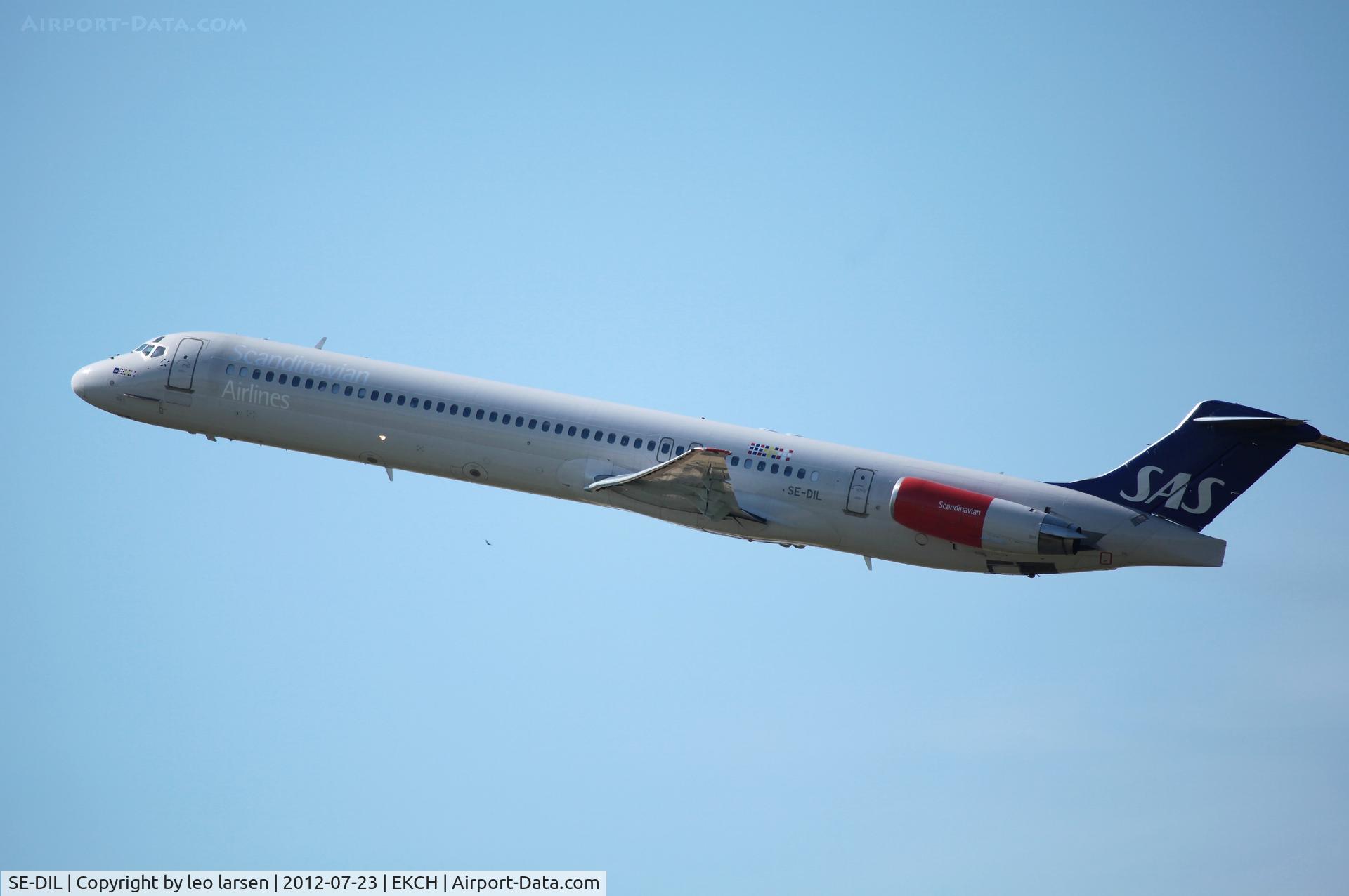 SE-DIL, 1989 McDonnell Douglas MD-82 (DC-9-82) C/N 49913, Copenhagen 23.7.2012