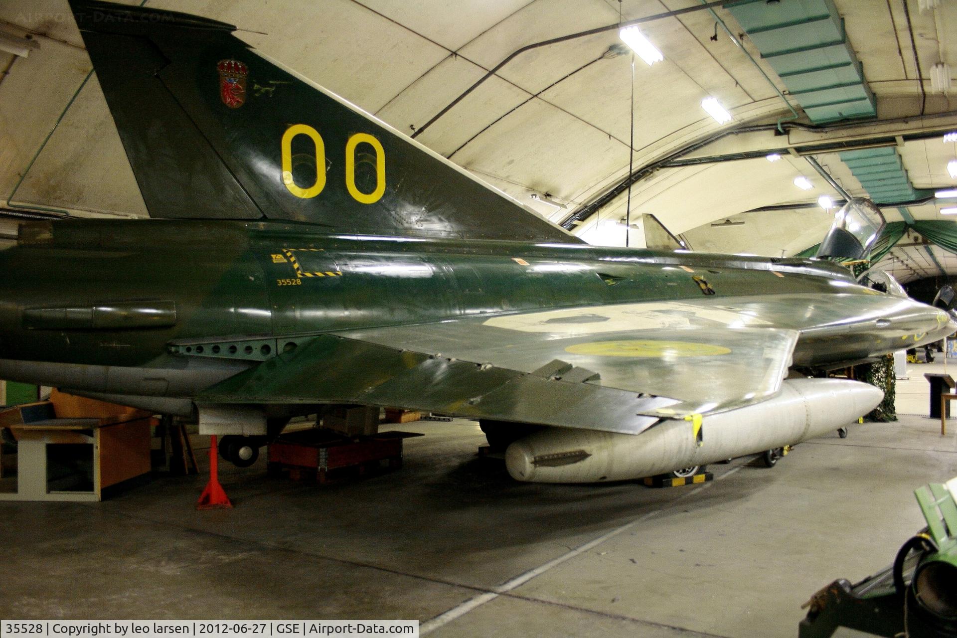35528, Saab J-35F Draken C/N 35-528, Aeroserum GSE 27.6.2012