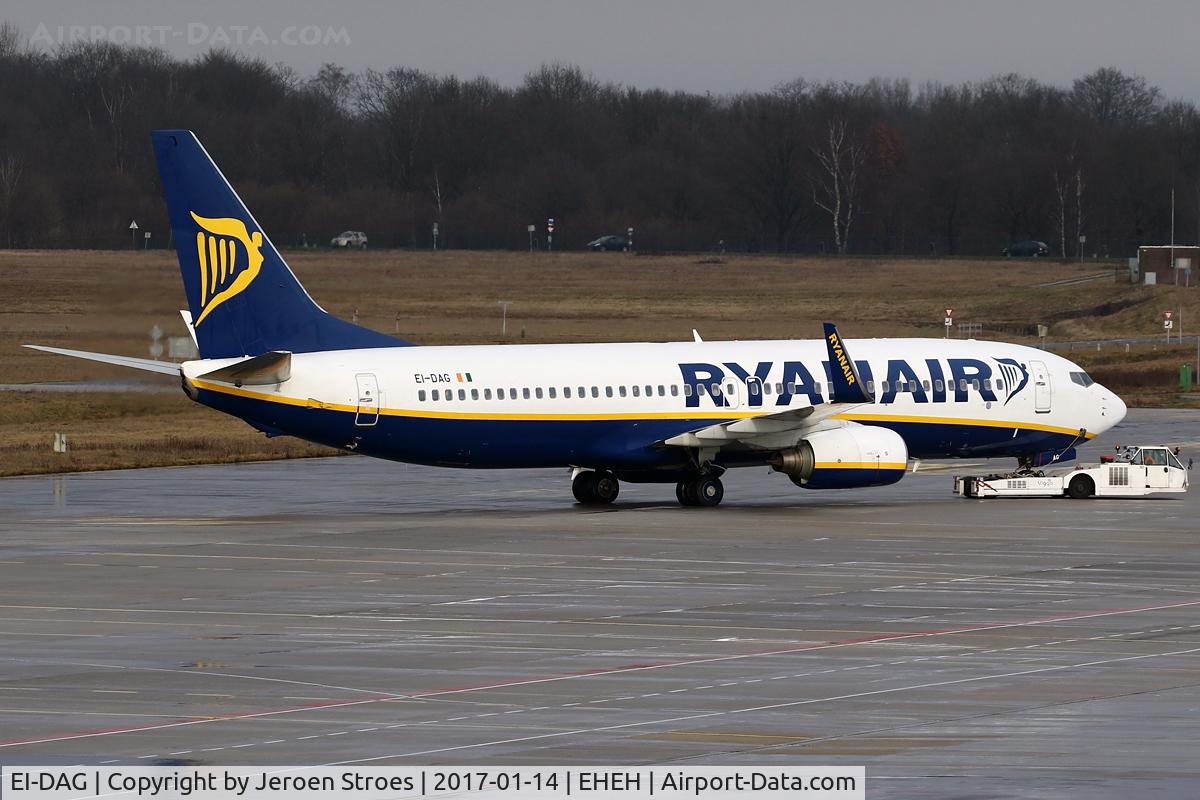 EI-DAG, 2002 Boeing 737-8AS C/N 29940, eindhoven