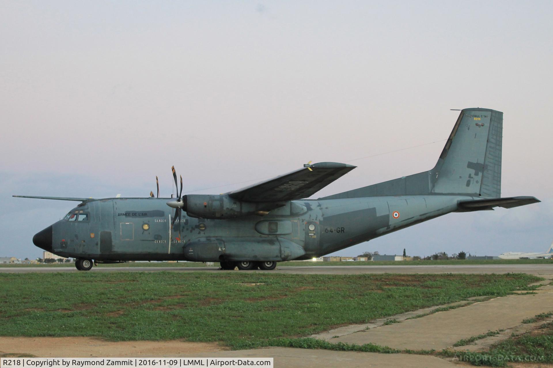 R218, Transall C-160R C/N 221, Transall C-160R R218/64-GR French Air Force