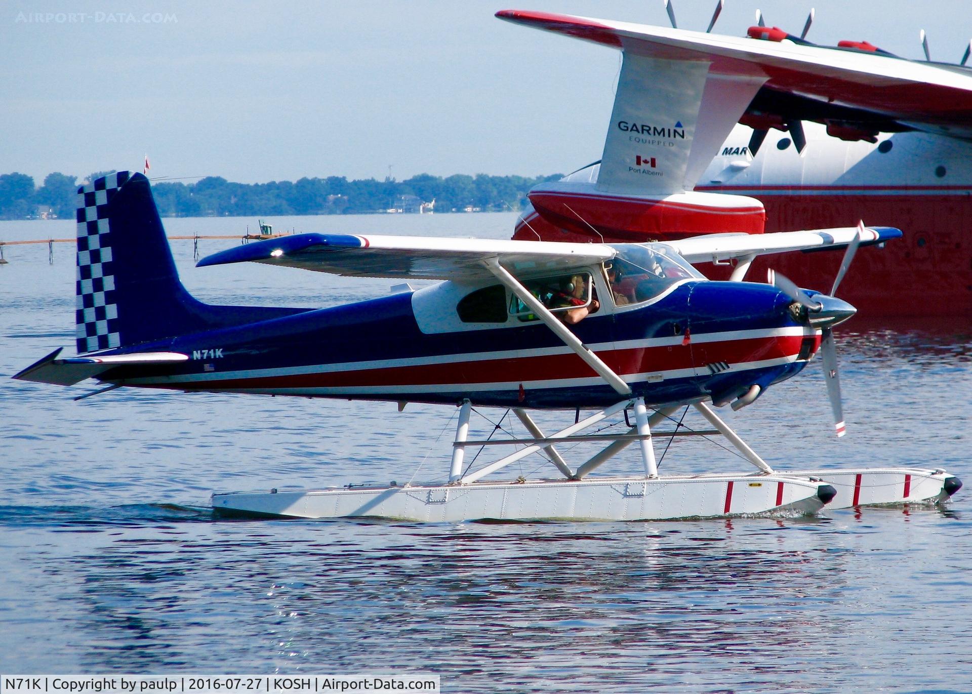 N71K, 1962 Cessna 180E C/N 18051115, At Oshkosh.