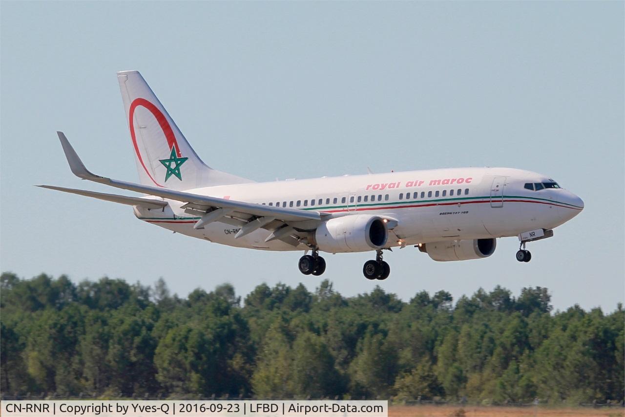 CN-RNR, 2000 Boeing 737-7B6 C/N 28986, Boeing 737-7B6, On final rwy 05, Bordeaux Mérignac airport (LFBD-BOD)