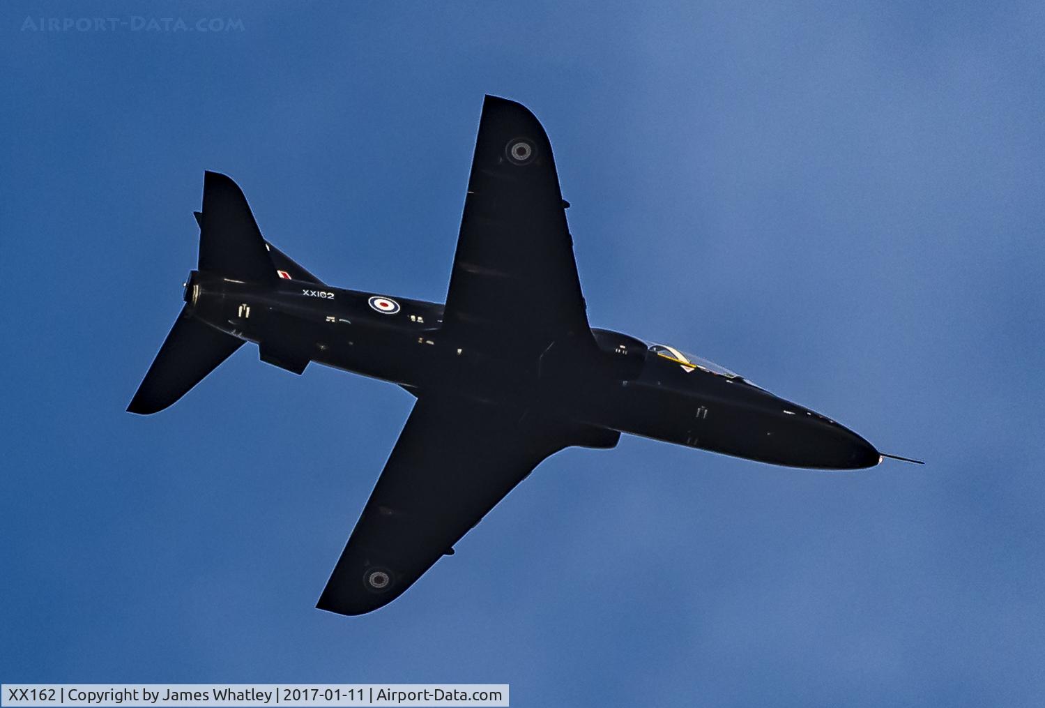 XX162, 1976 Hawker Siddeley Hawk T.1 C/N 009/312009, Flying near Boscombe Down