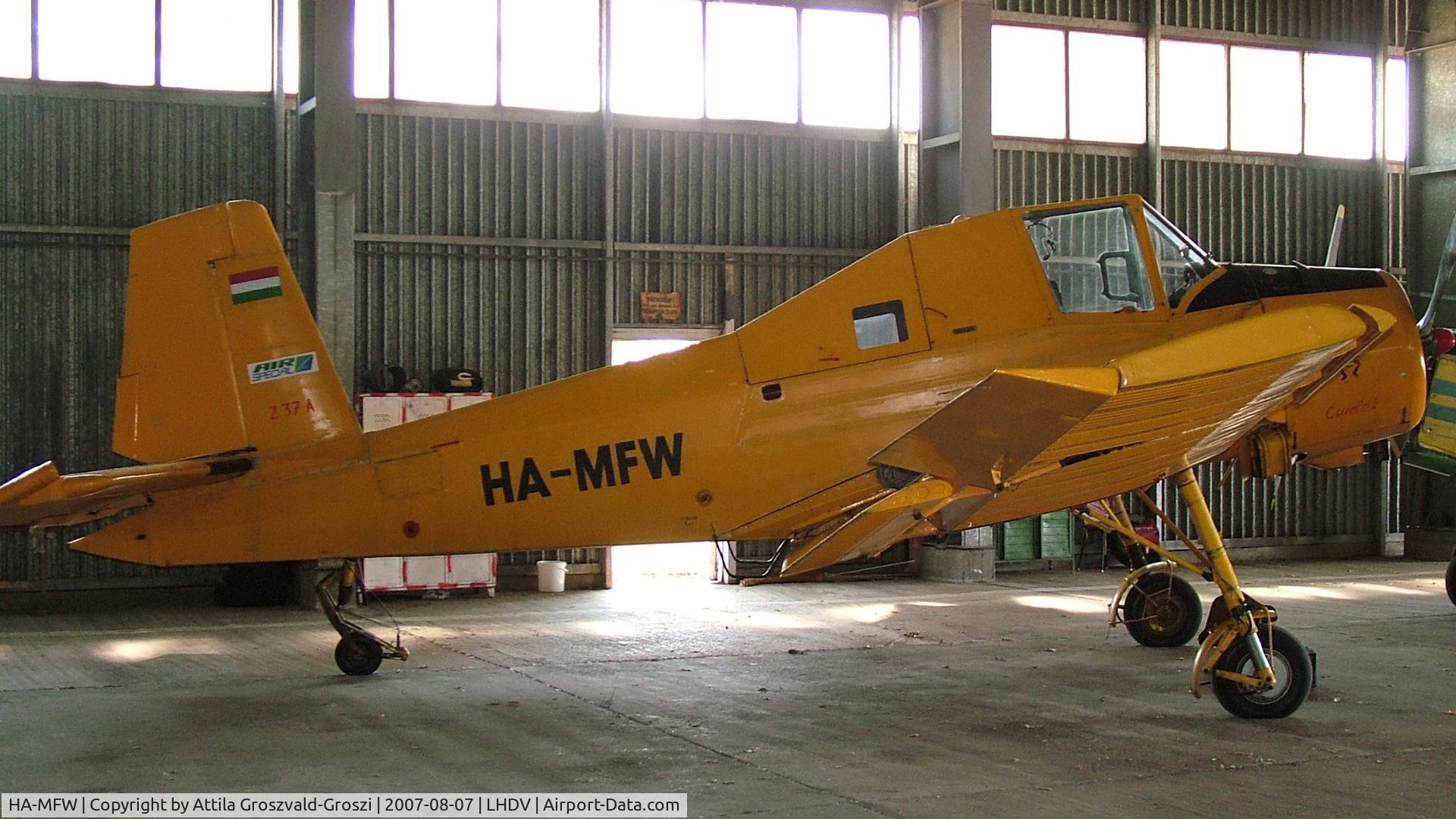 HA-MFW, 1975 Let Z-37A Cmelak C/N 21-19, Dunaújváros Airport, Hungary