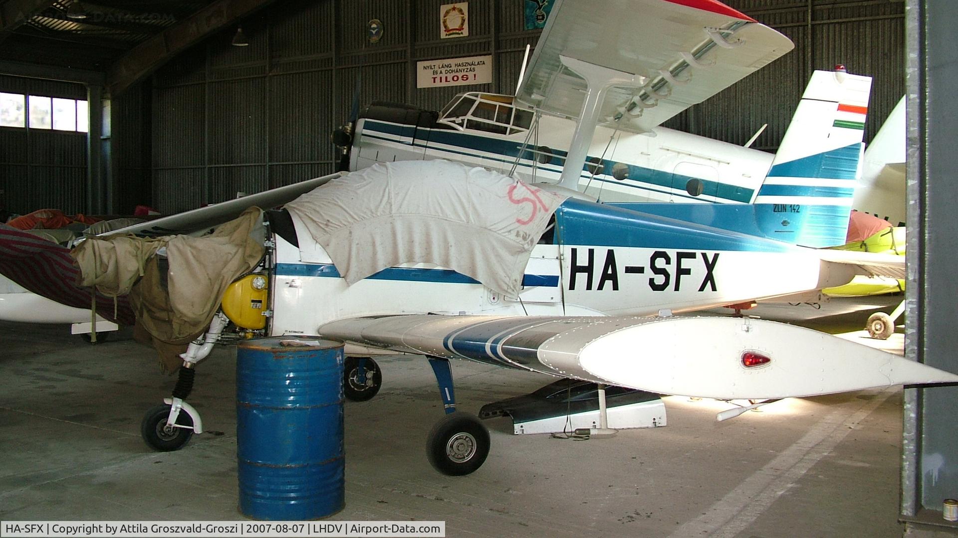 HA-SFX, 1981 Zlin Z-142 C/N 0243, Dunaújváros Airport, Hungary