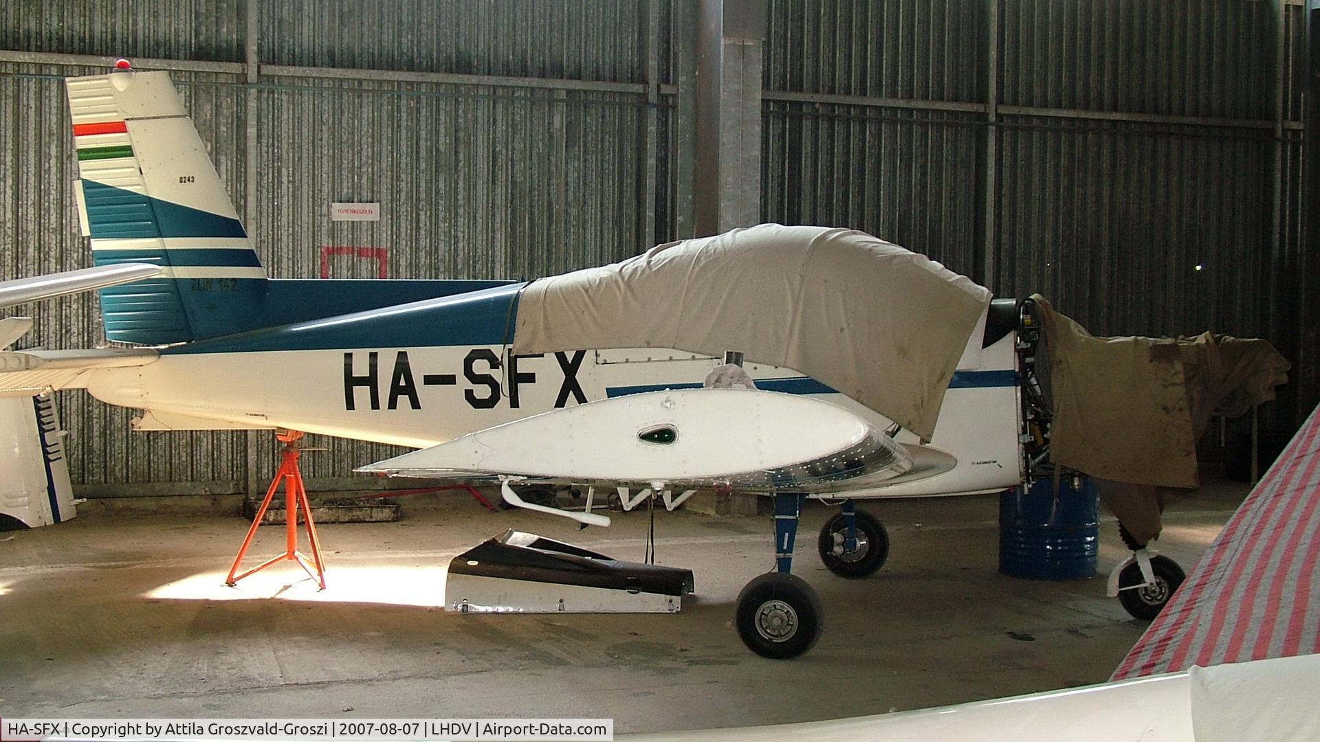 HA-SFX, 1981 Zlin Z-142 C/N 0243, Dunaújváros Airport, Hungary