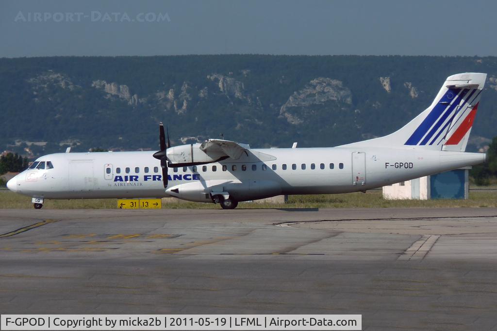 F-GPOD, 1993 ATR 72-202 C/N 361, Taxiing