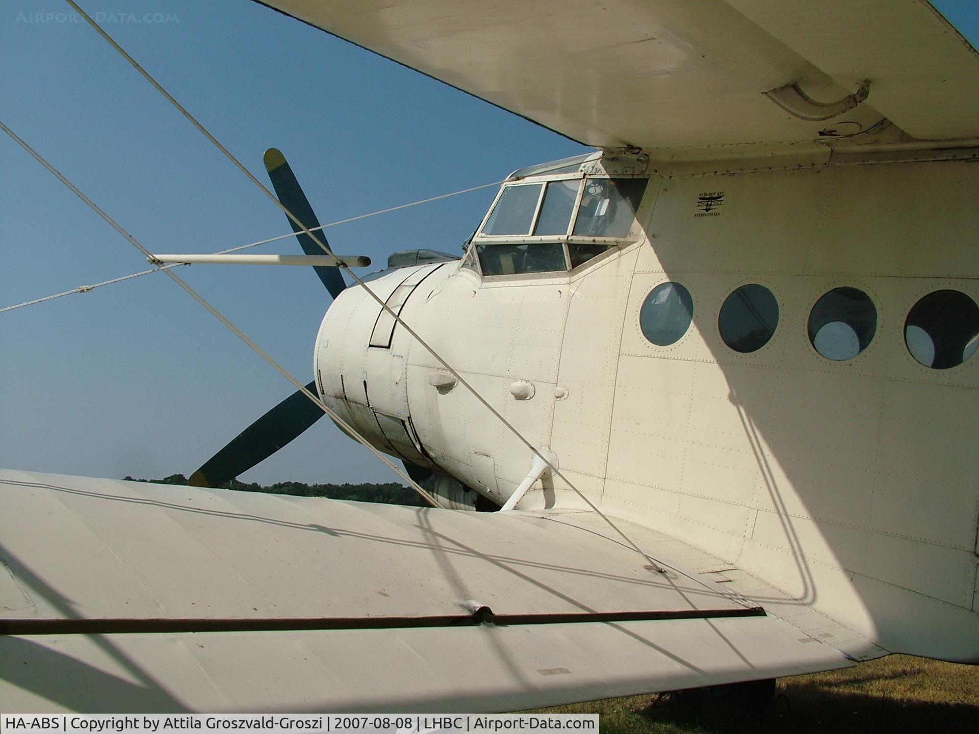 HA-ABS, PZL-Mielec An-2T C/N 1G76-15, Békéscsaba Airport, Hungary