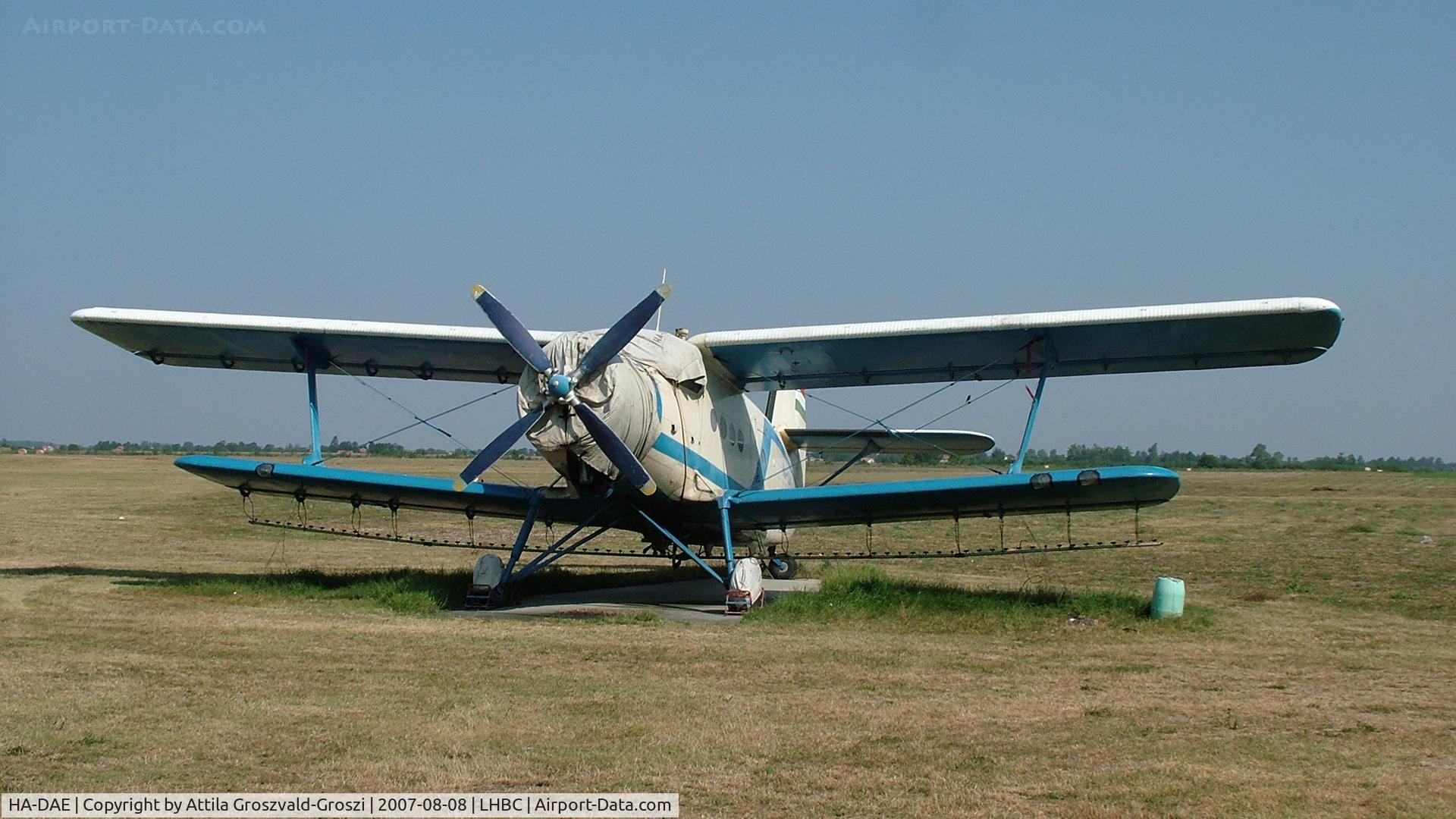 HA-DAE, 1975 PZL-Mielec An-2R C/N 1G164-06, Békéscsaba Airport, Hungary