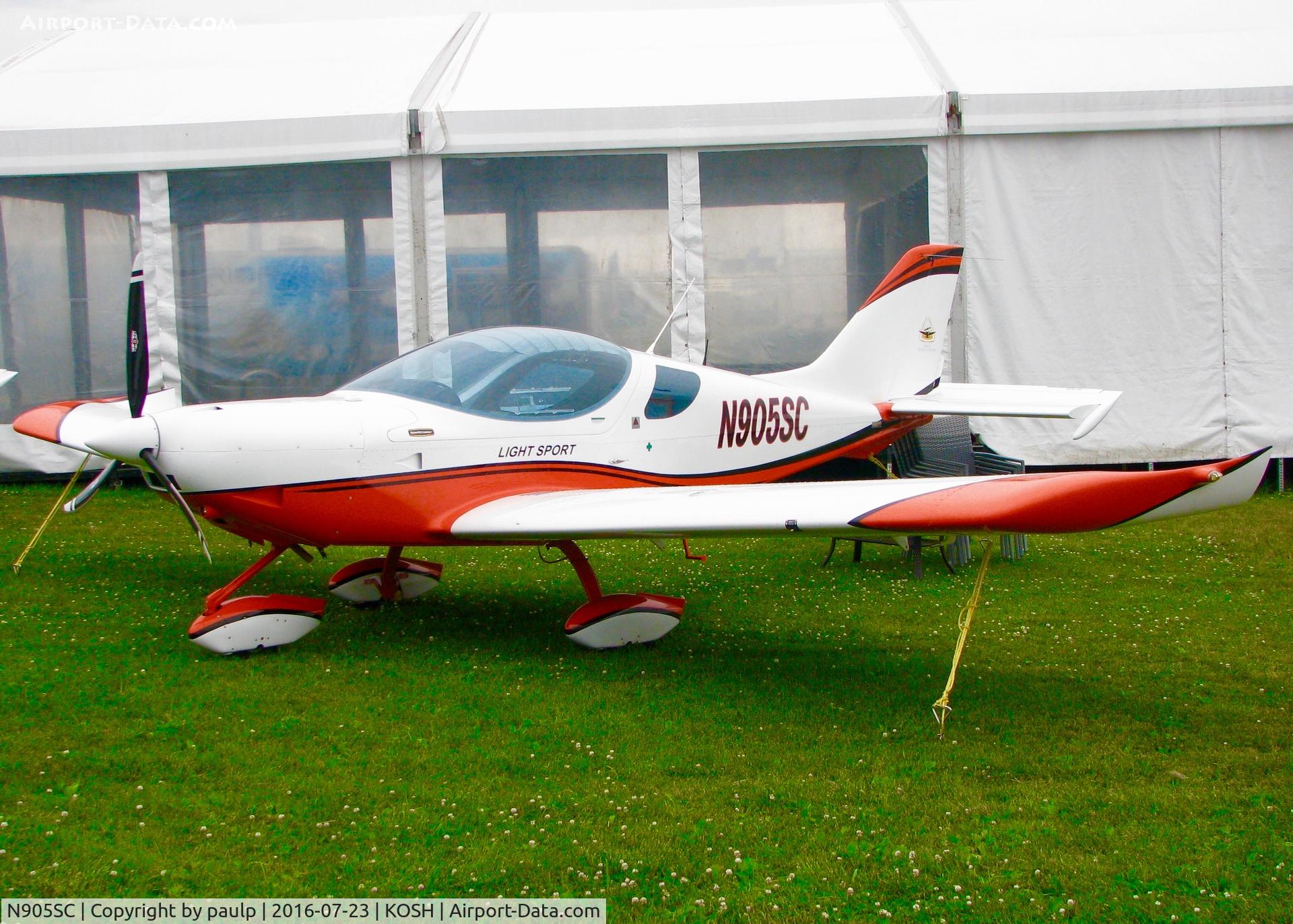 N905SC, 2016 Czech Sport Aircraft Sportcruiser C/N C0559, At Oshkosh.