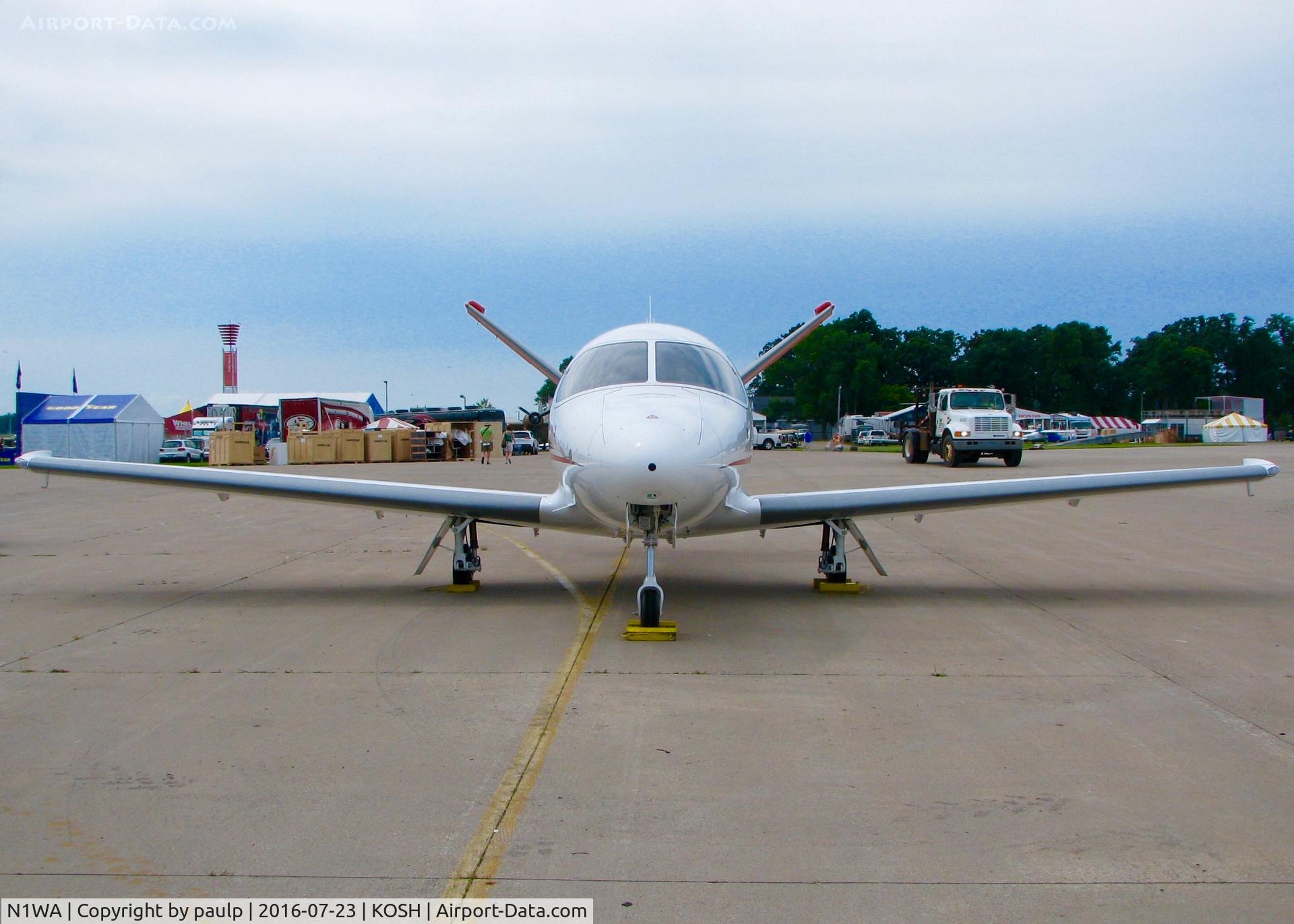N1WA, 2015 Cirrus SF50 Vision C/N 0006, At Oshkosh.