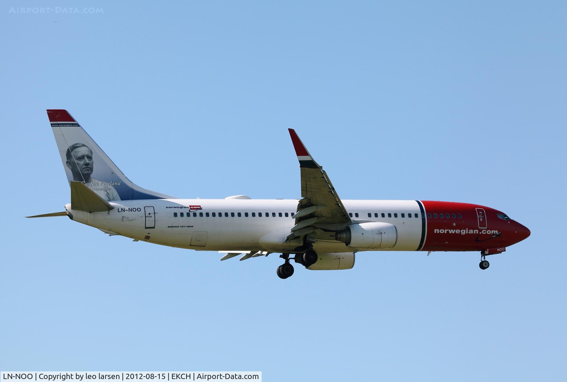 LN-NOO, 2003 Boeing 737-86Q C/N 30289, Copenhagen 15.8.2012