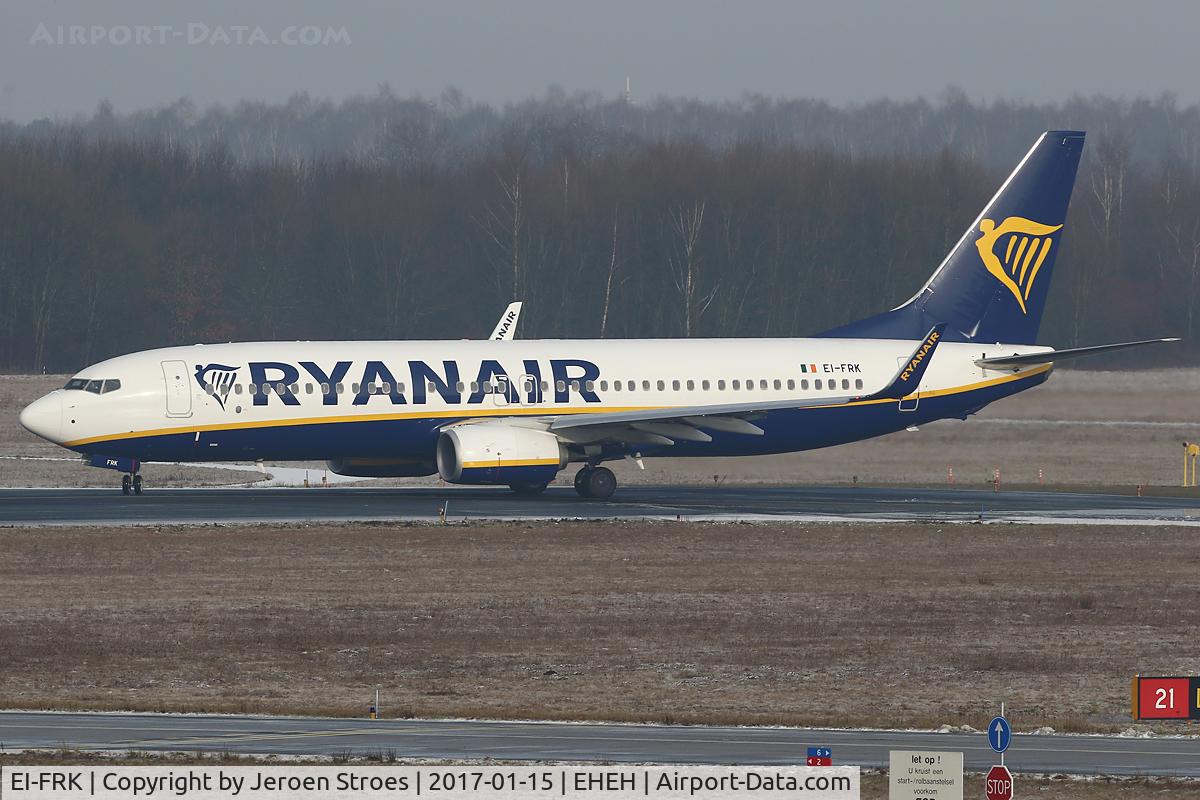 EI-FRK, 2016 Boeing 737-8AS C/N 44735, eindhoven