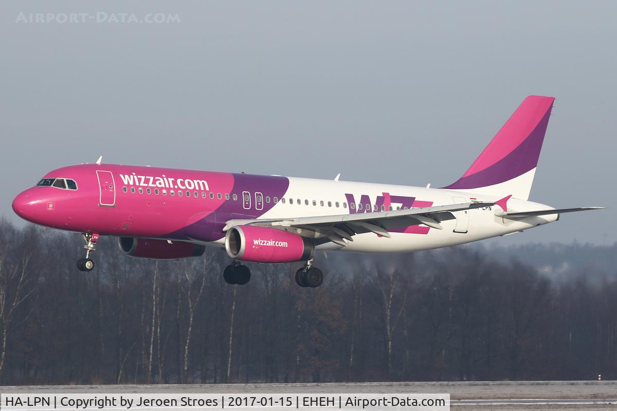 HA-LPN, 2007 Airbus A320-232 C/N 3354, eiindhoven