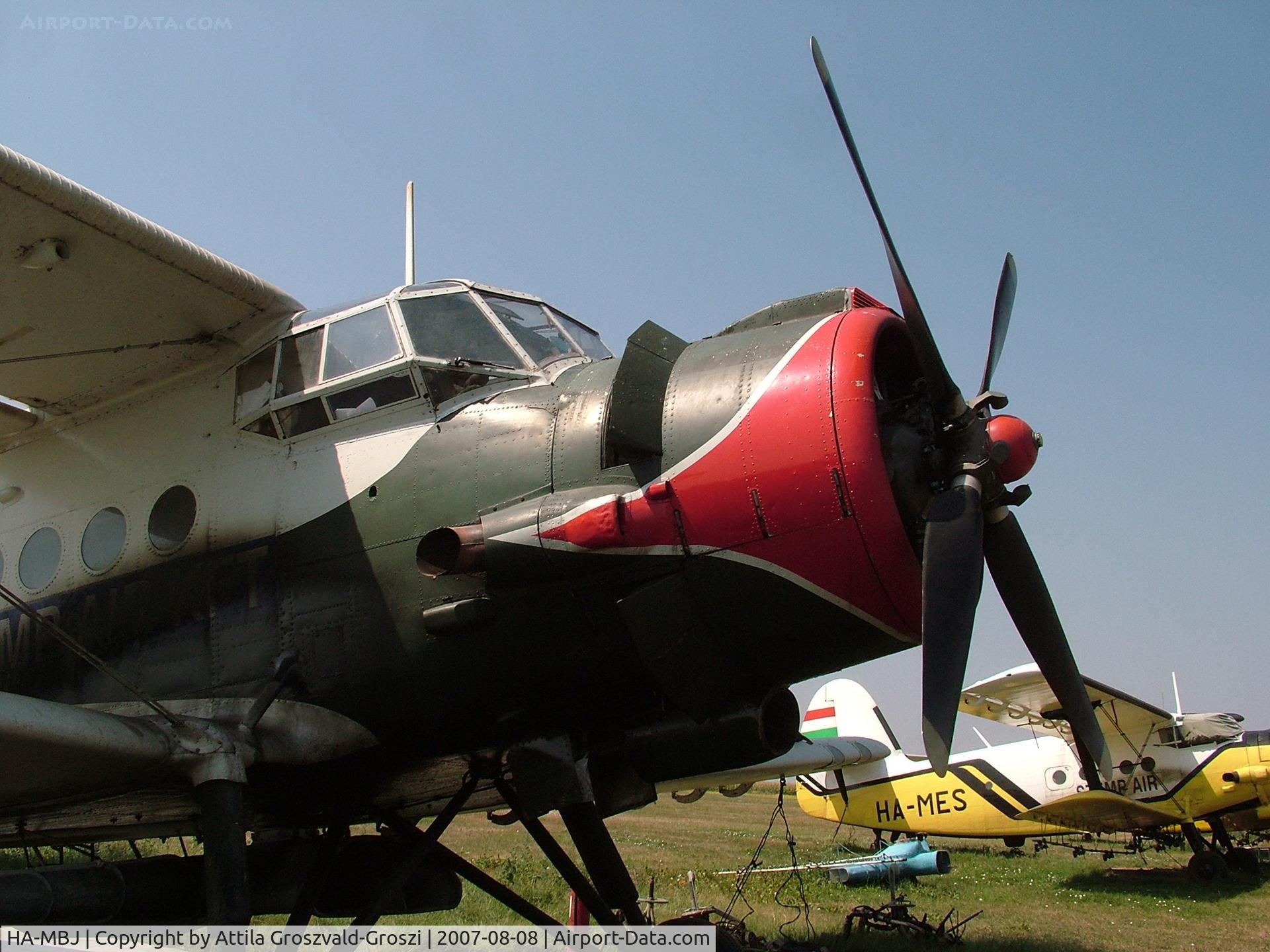 HA-MBJ, 1975 PZL-Mielec An-2R C/N 1G166-28, Nagyszénás agricultural airport and take-off field, Hungary