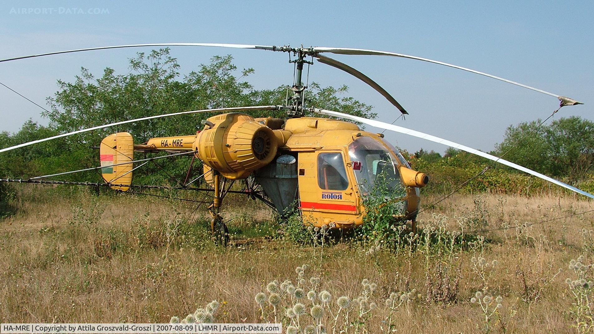 HA-MRE, 1978 Kamov Ka-26 Hoodlum C/N 7806502, Maklár Airport, Hungary