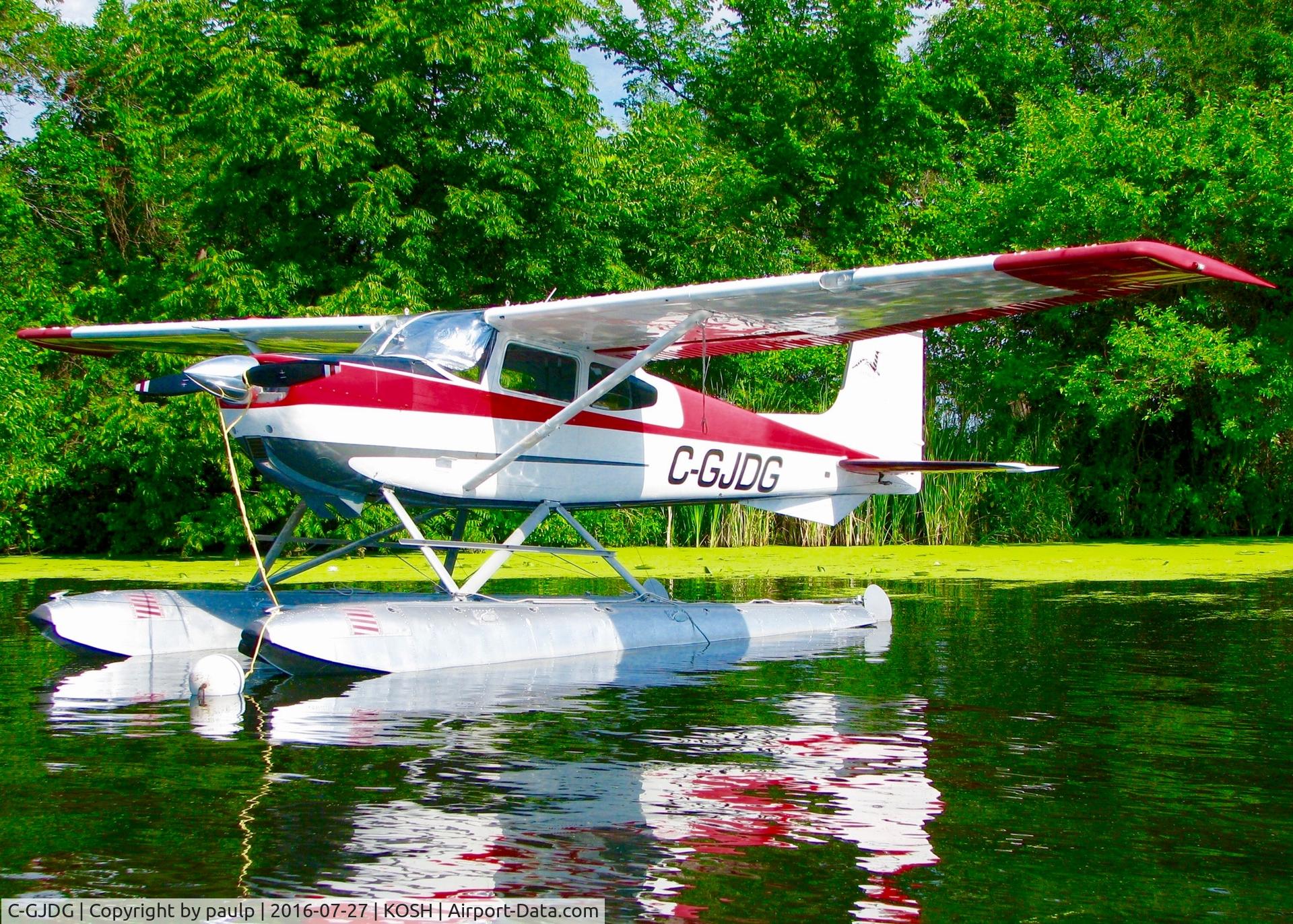 C-GJDG, 2008 Cessna 175 Skylark C/N 001, At Oshkosh.