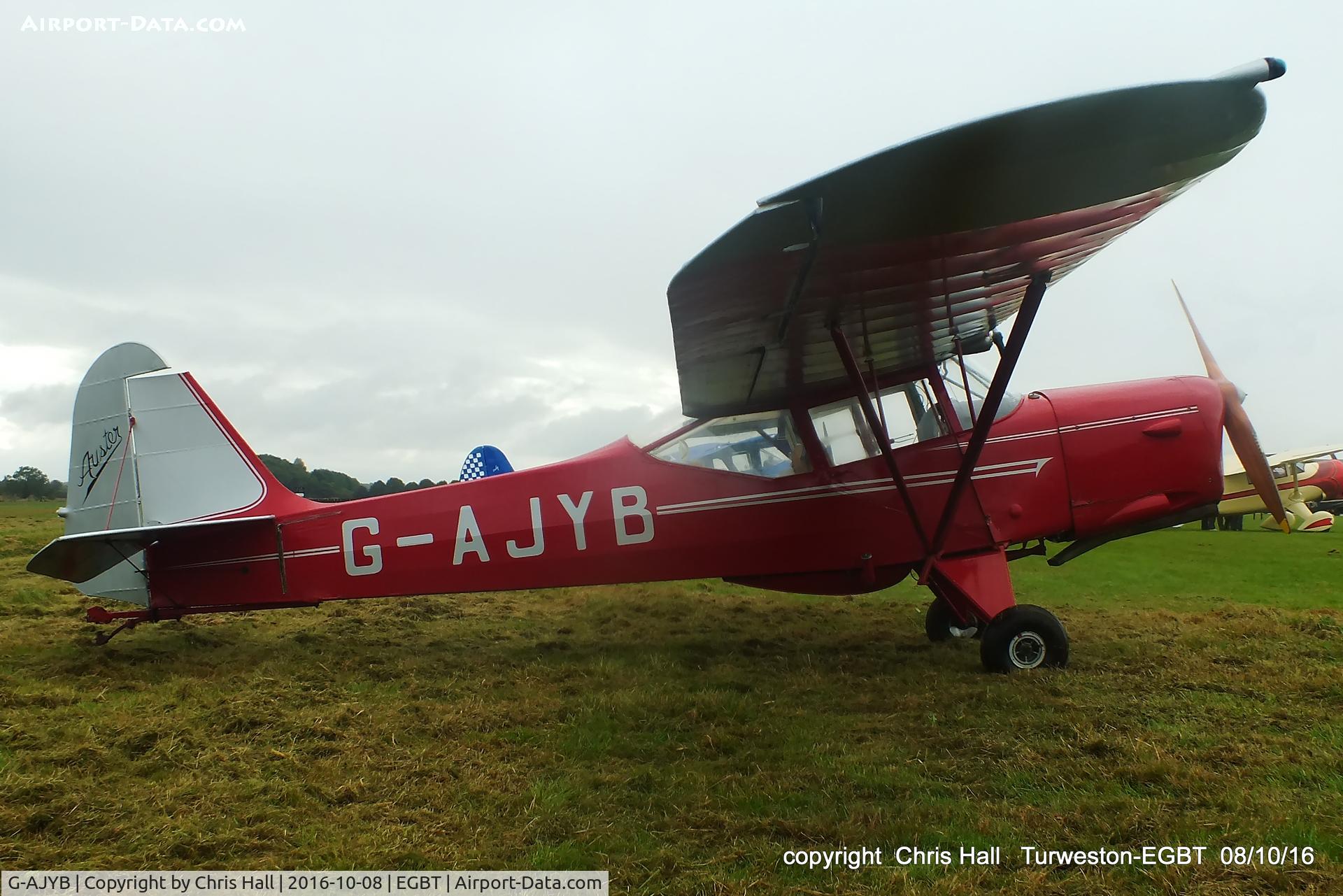 G-AJYB, 1945 Taylorcraft J-1N Alpha C/N 847, at Turweston