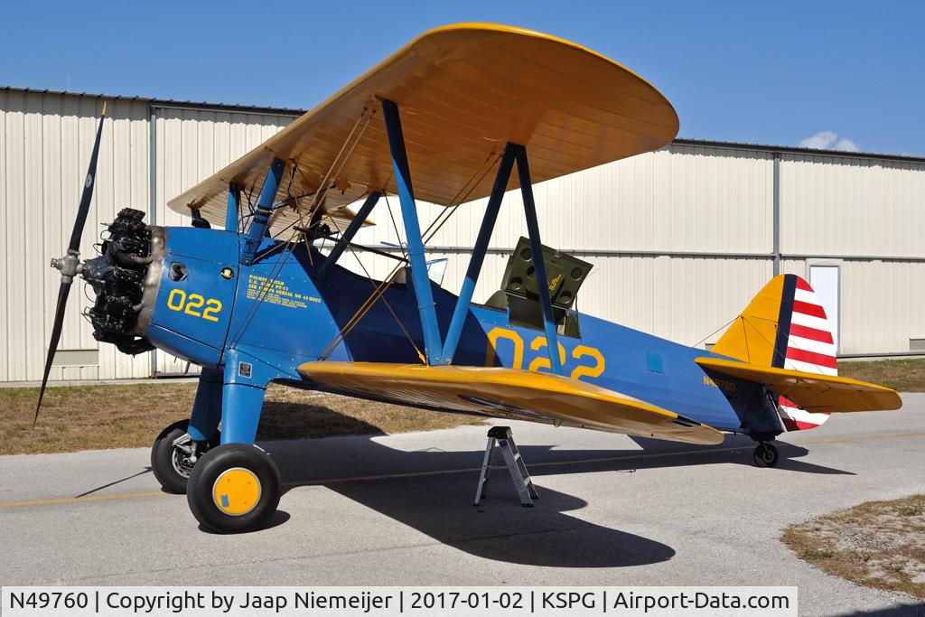 N49760, 1941 Boeing A75N1(PT17) C/N 75-1581, Pi: 41-8022