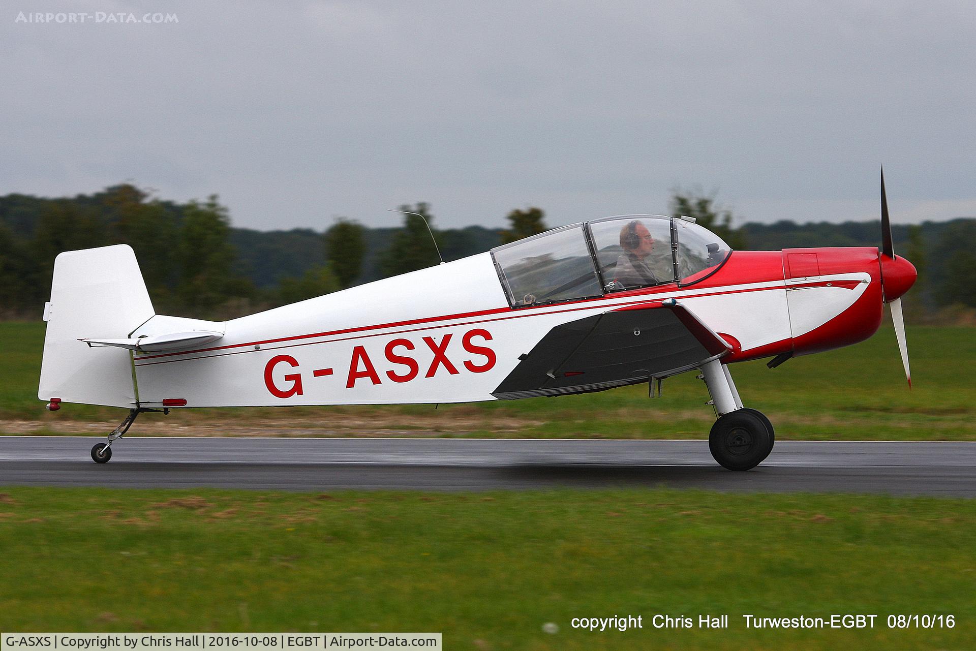 G-ASXS, 1960 SAN Jodel DR-1050 Ambassadeur C/N 133, at Turweston