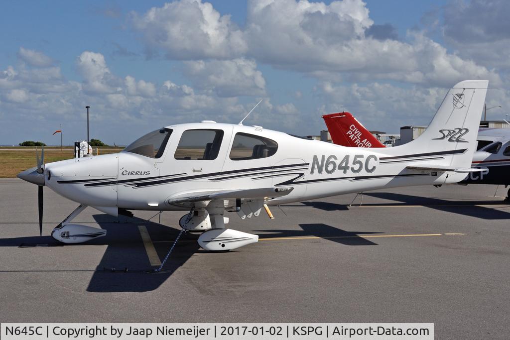 N645C, 2002 Cirrus SR22 C/N 0395, plane