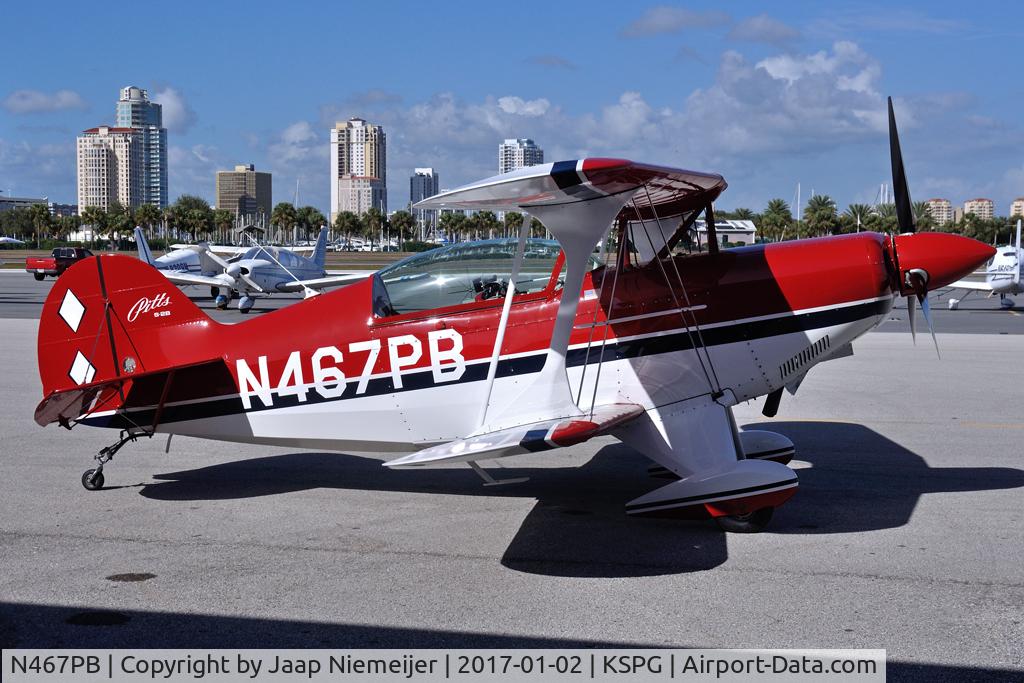 N467PB, 1997 Aviat Pitts S-2B Special C/N 5355, plane