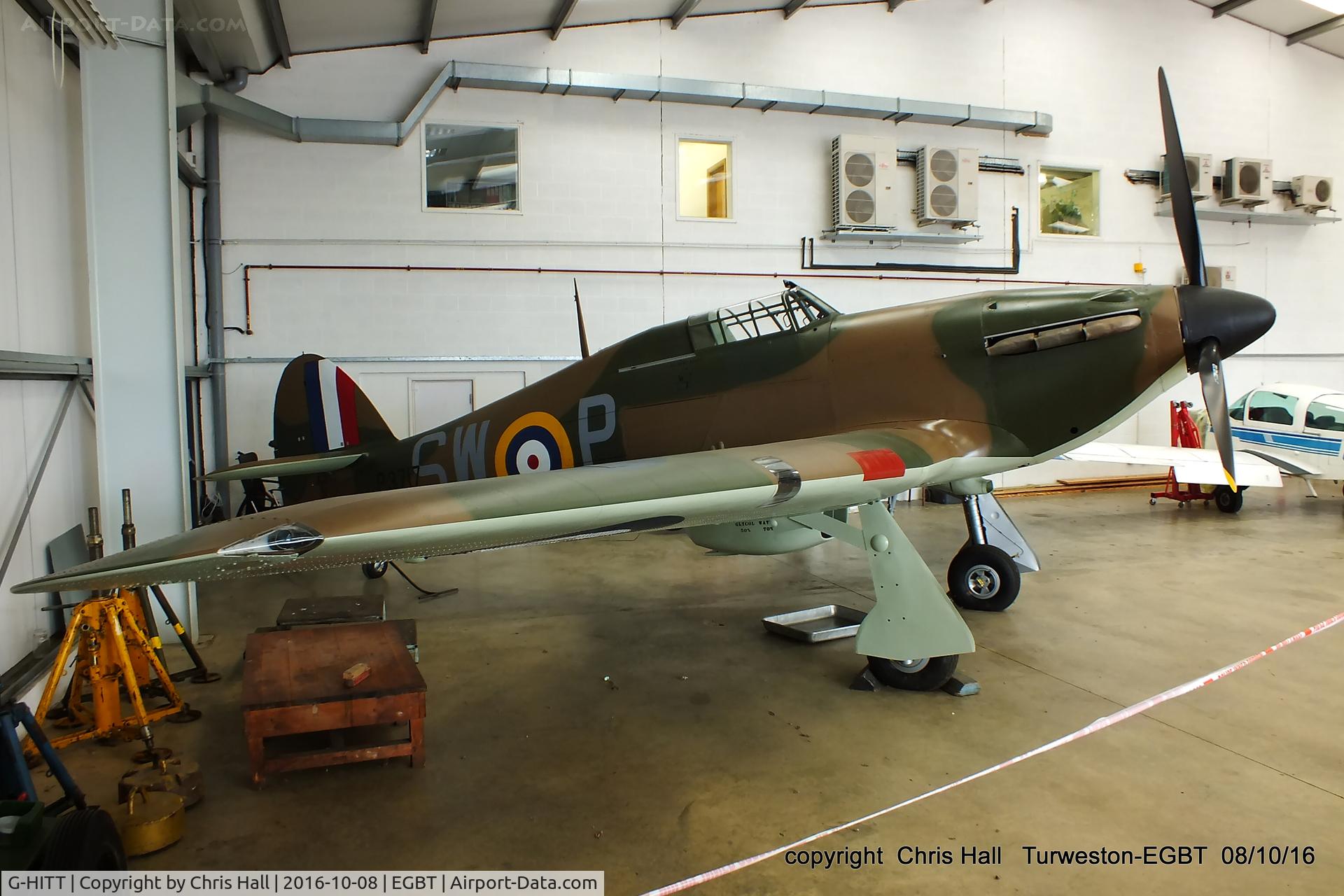G-HITT, 1940 Hawker Hurricane I C/N Not found / see comment, at Turweston