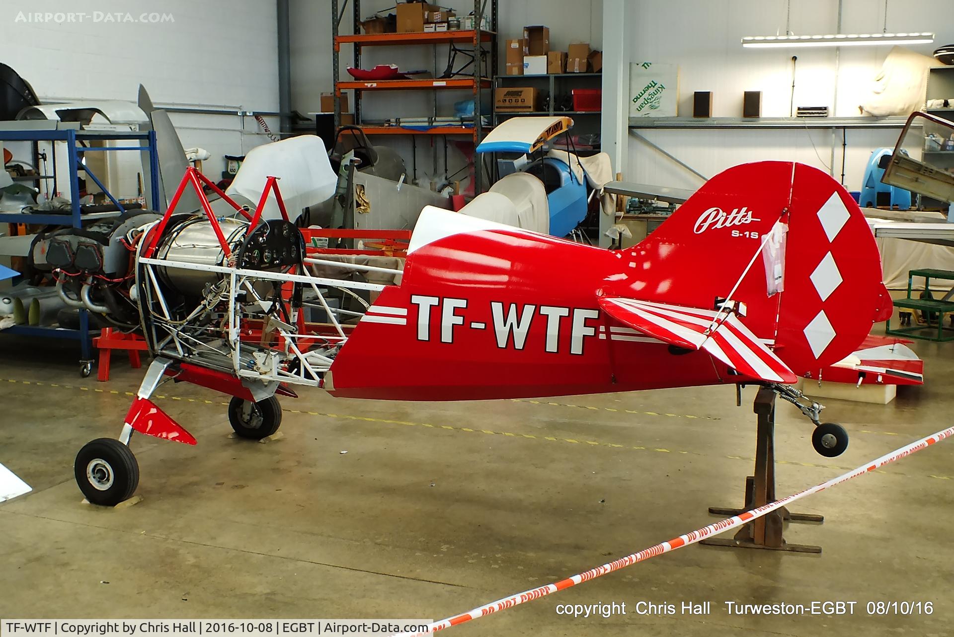 TF-WTF, 1991 Pitts S-1S Special C/N 4010, at Turweston