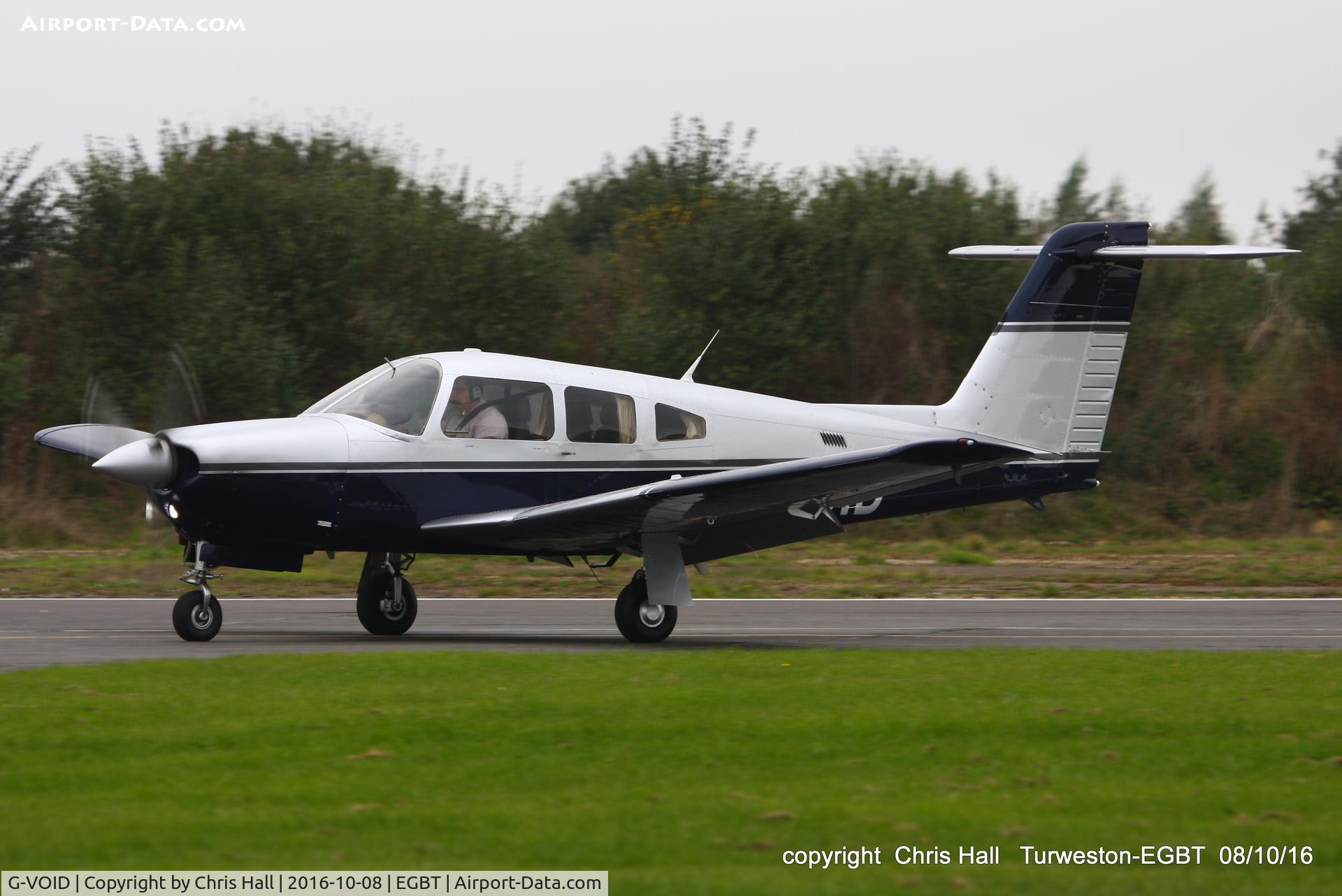 G-VOID, 1981 Piper PA-28RT-201 Arrow IV C/N 28R-8118049, at Turweston