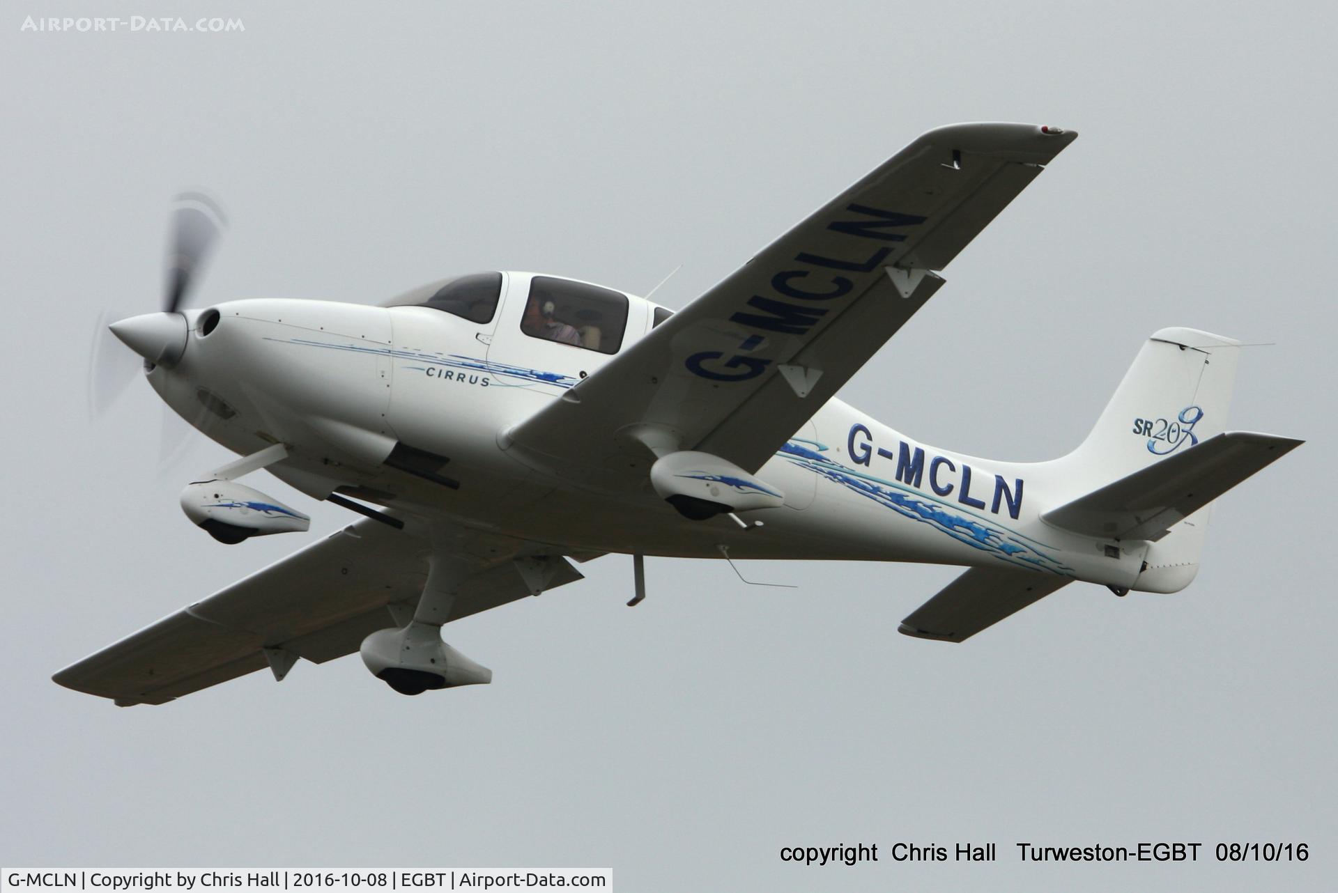 G-MCLN, 2006 Cirrus SR20 G2 C/N 1642, at Turweston