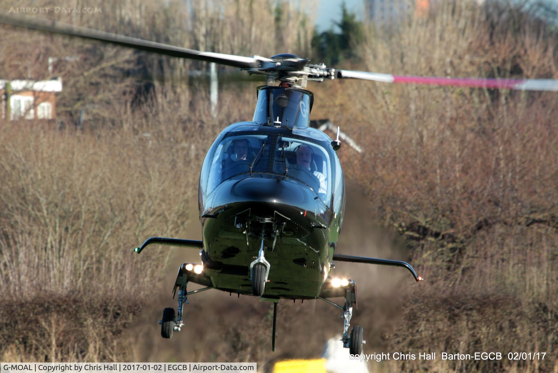 G-MOAL, 2015 AgustaWestland AW-109SP Grand New C/N 22348, at Barton
