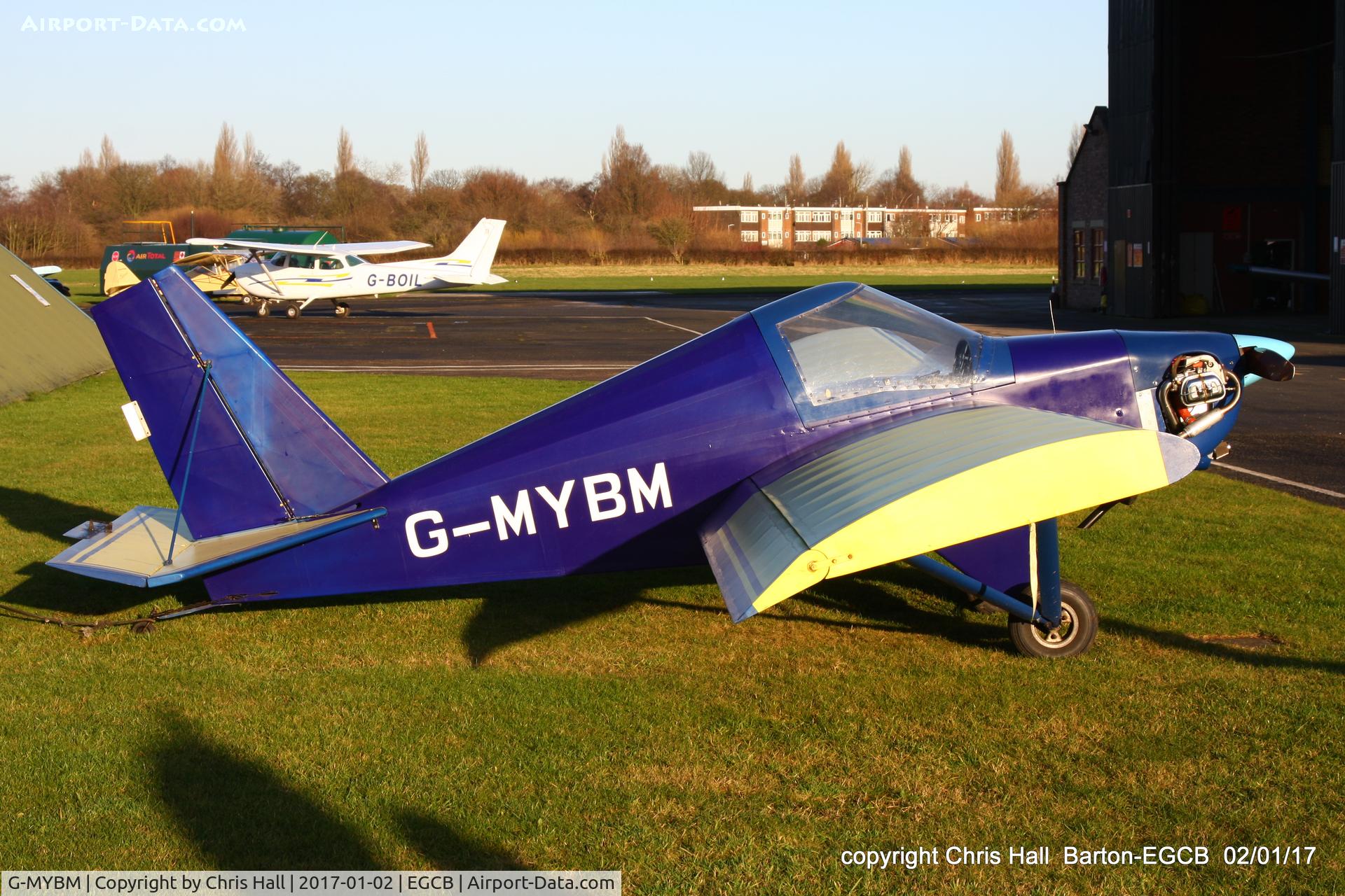 G-MYBM, 1992 Team Mini-Max 91 C/N PFA 186-12212, at Barton