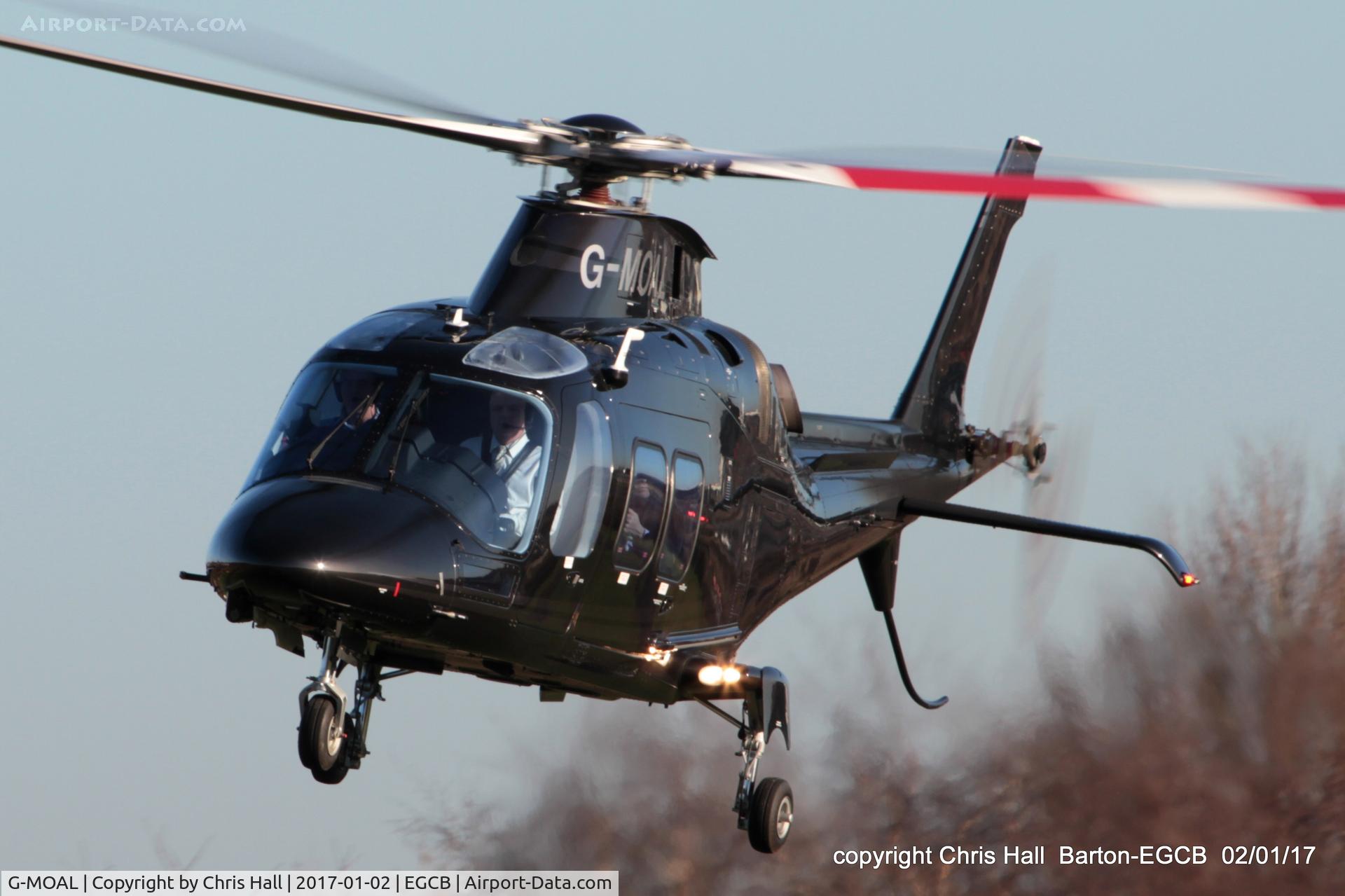 G-MOAL, 2015 AgustaWestland AW-109SP Grand New C/N 22348, at Barton