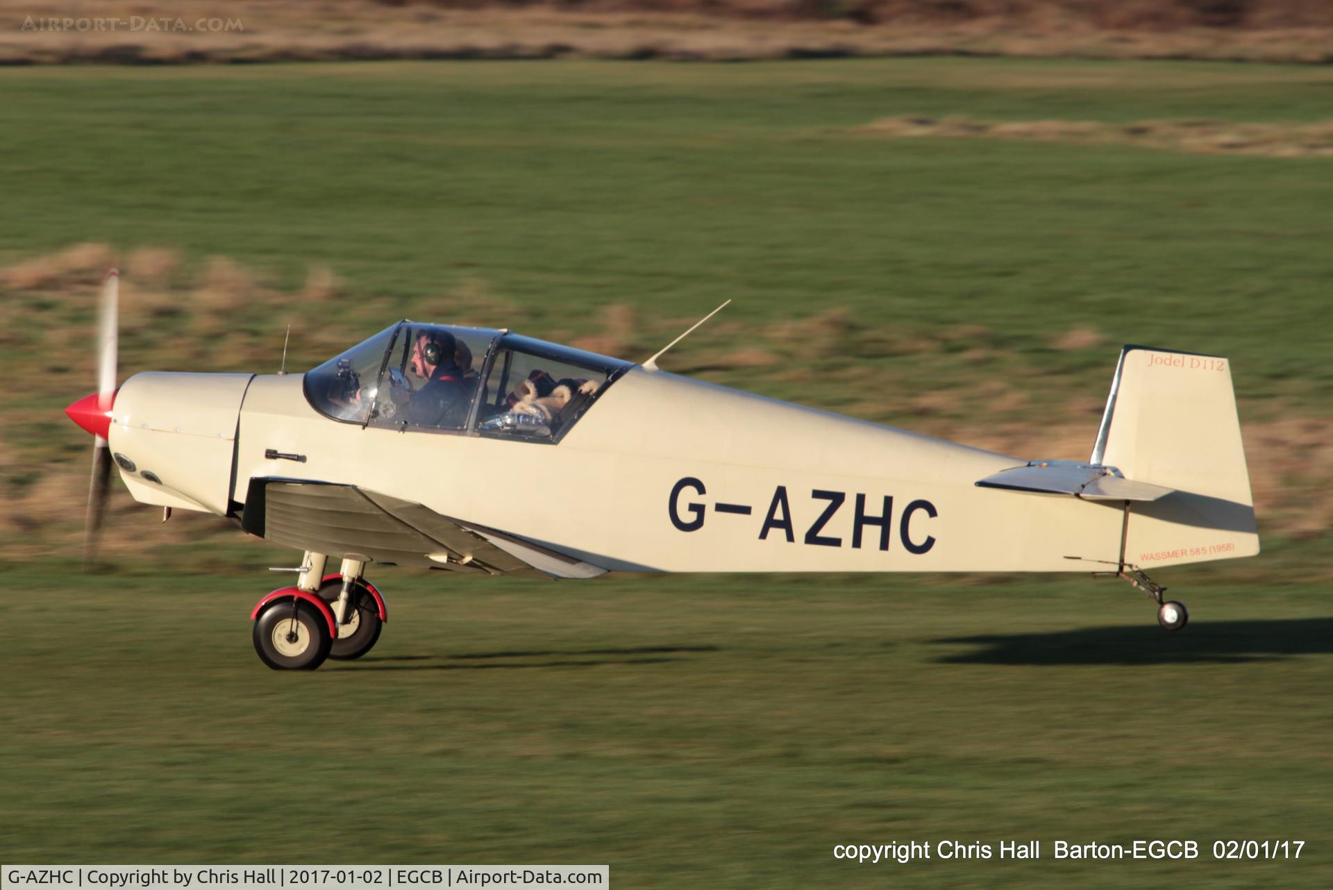 G-AZHC, 1958 Wassmer (Jodel) D-112 Club C/N 585, at Barton