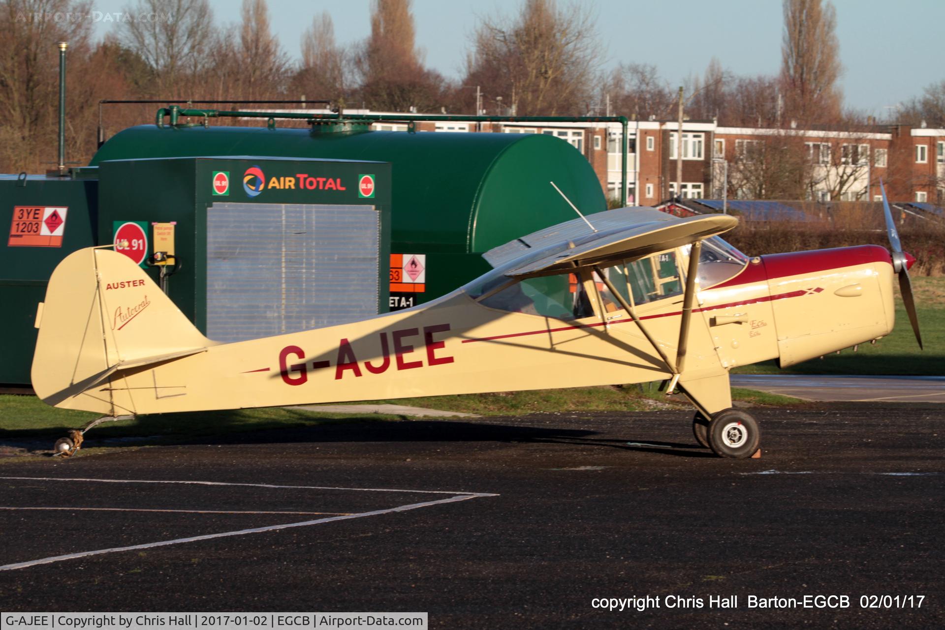 G-AJEE, 1946 Auster J-1 Autocrat C/N 2309, at Barton