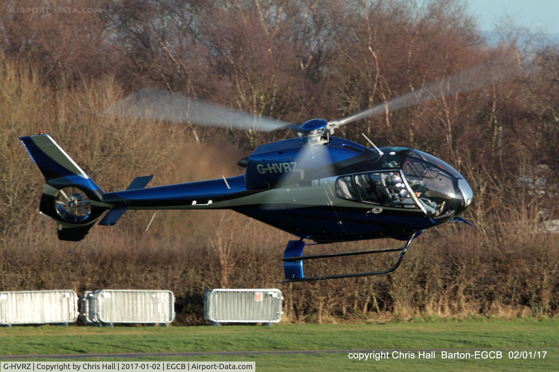 G-HVRZ, 2003 Eurocopter EC-120B Colibri C/N 1338, at Barton
