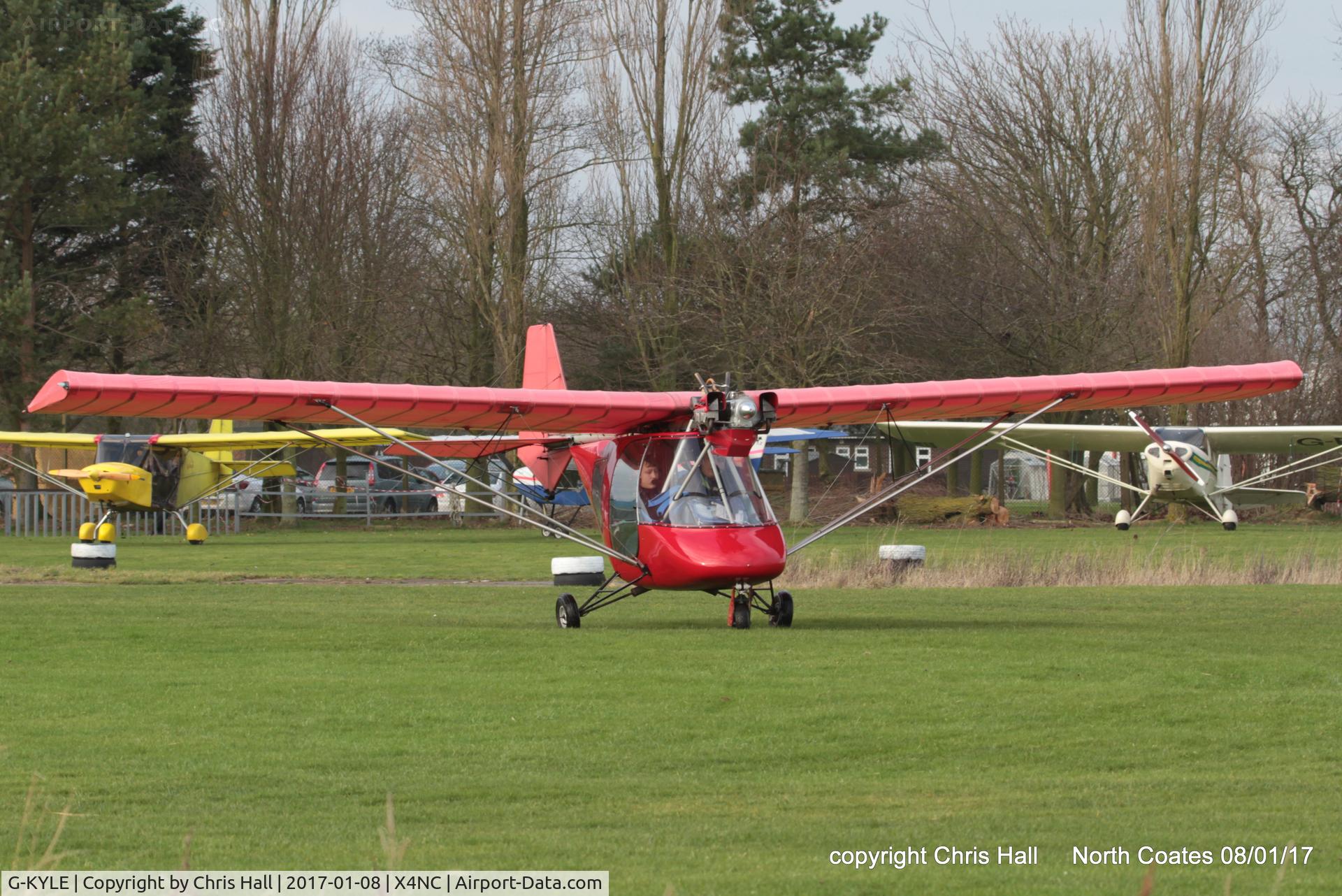G-KYLE, 2005 Thruster T600N 450 C/N 0053-T600N-113, at the Brass Monkey fly in, North Coates
