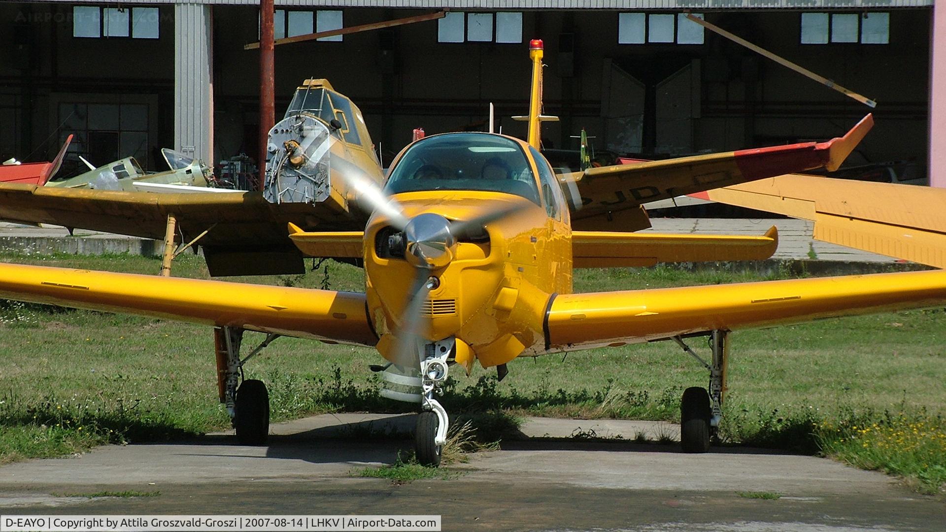 D-EAYO, 1991 Beech A36AT Bonanza 36 C/N E-2651, Kaposújlak Airport, Hungary