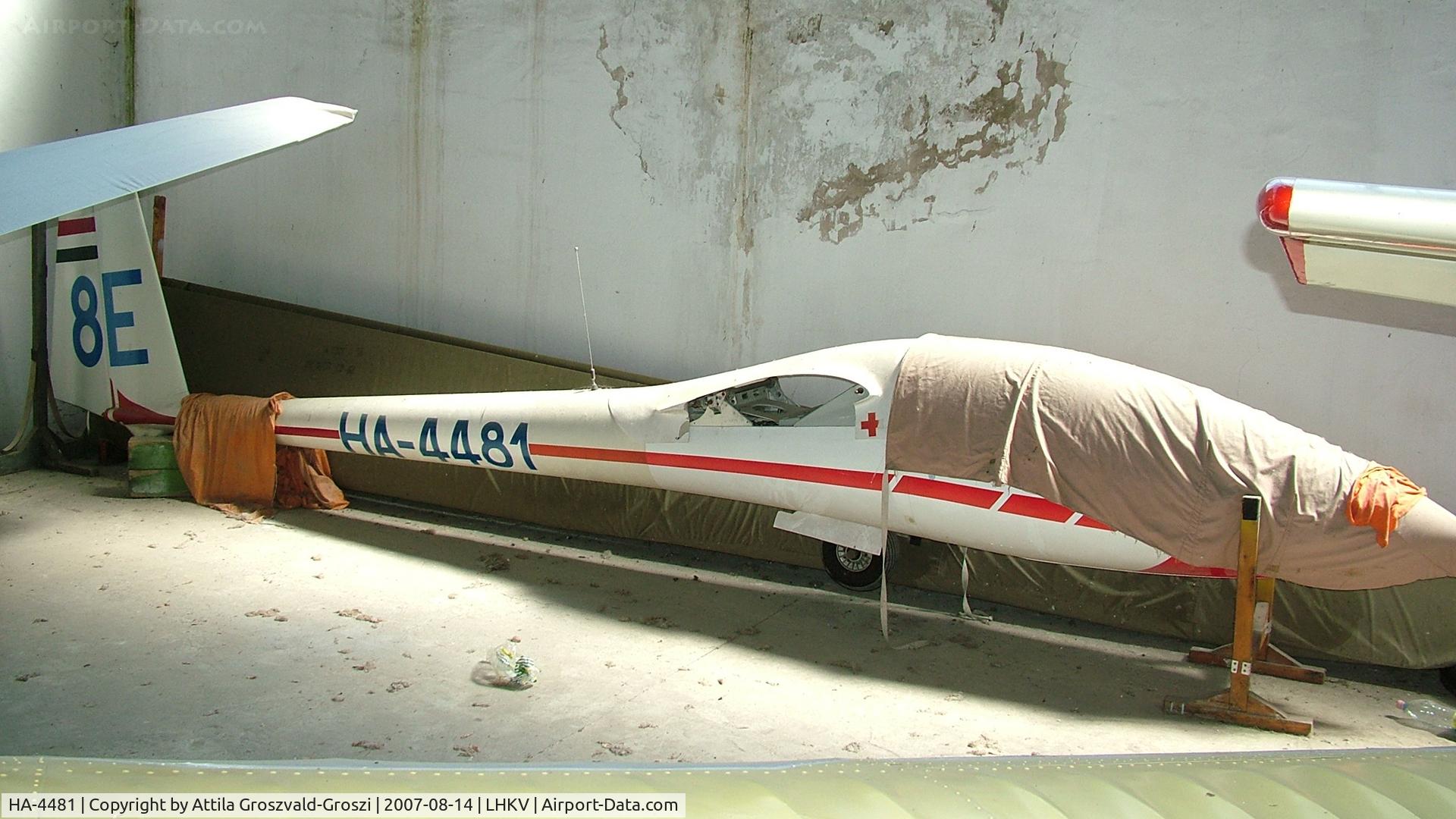 HA-4481, 1983 ICA-Brasov IS-29D2 C/N 199A, Kaposújlak Airport, Hungary