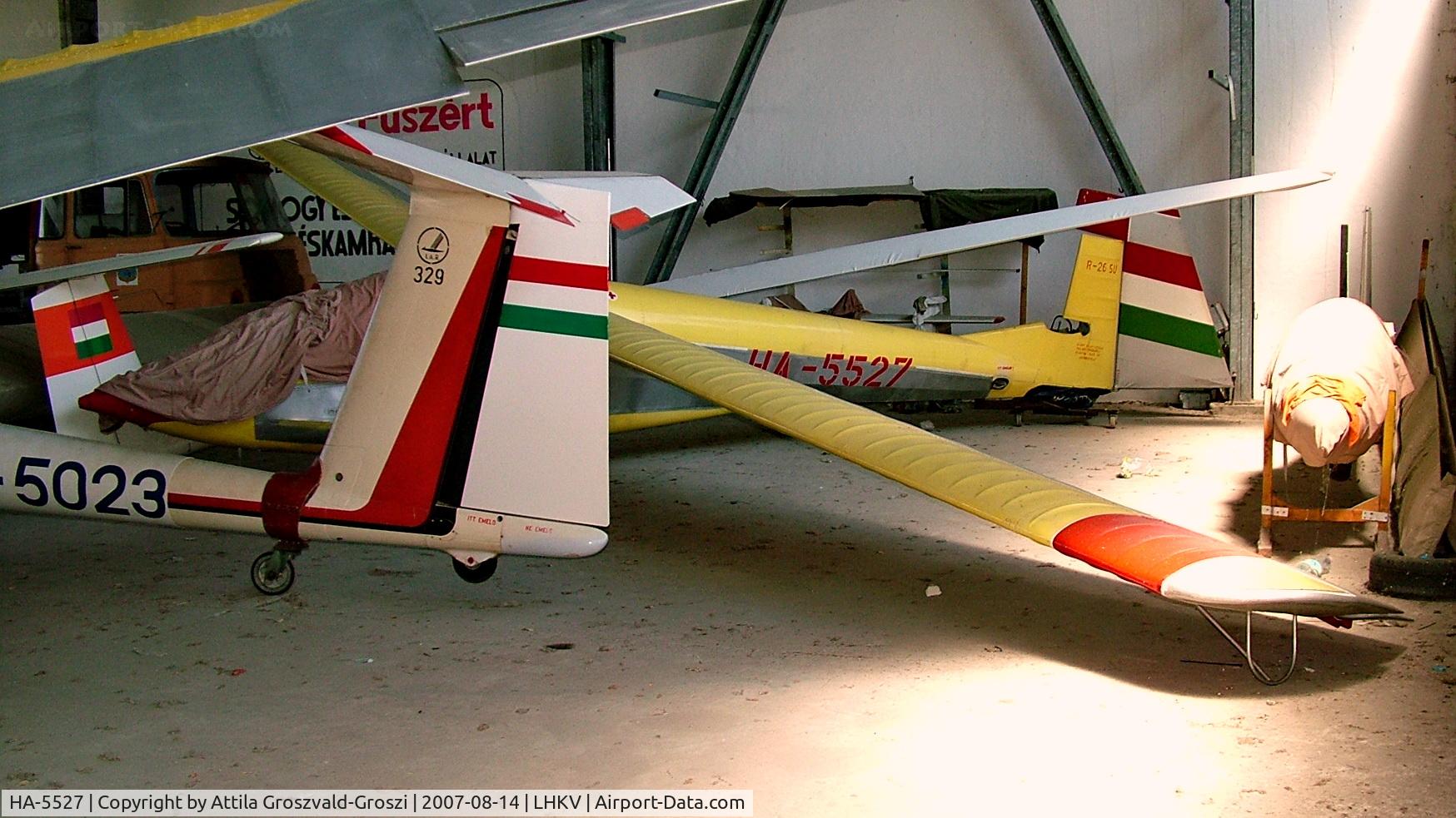 HA-5527, 1985 Rubik R-26SU Góbé 82 C/N AA800043, Kaposújlak Airport, Hungary