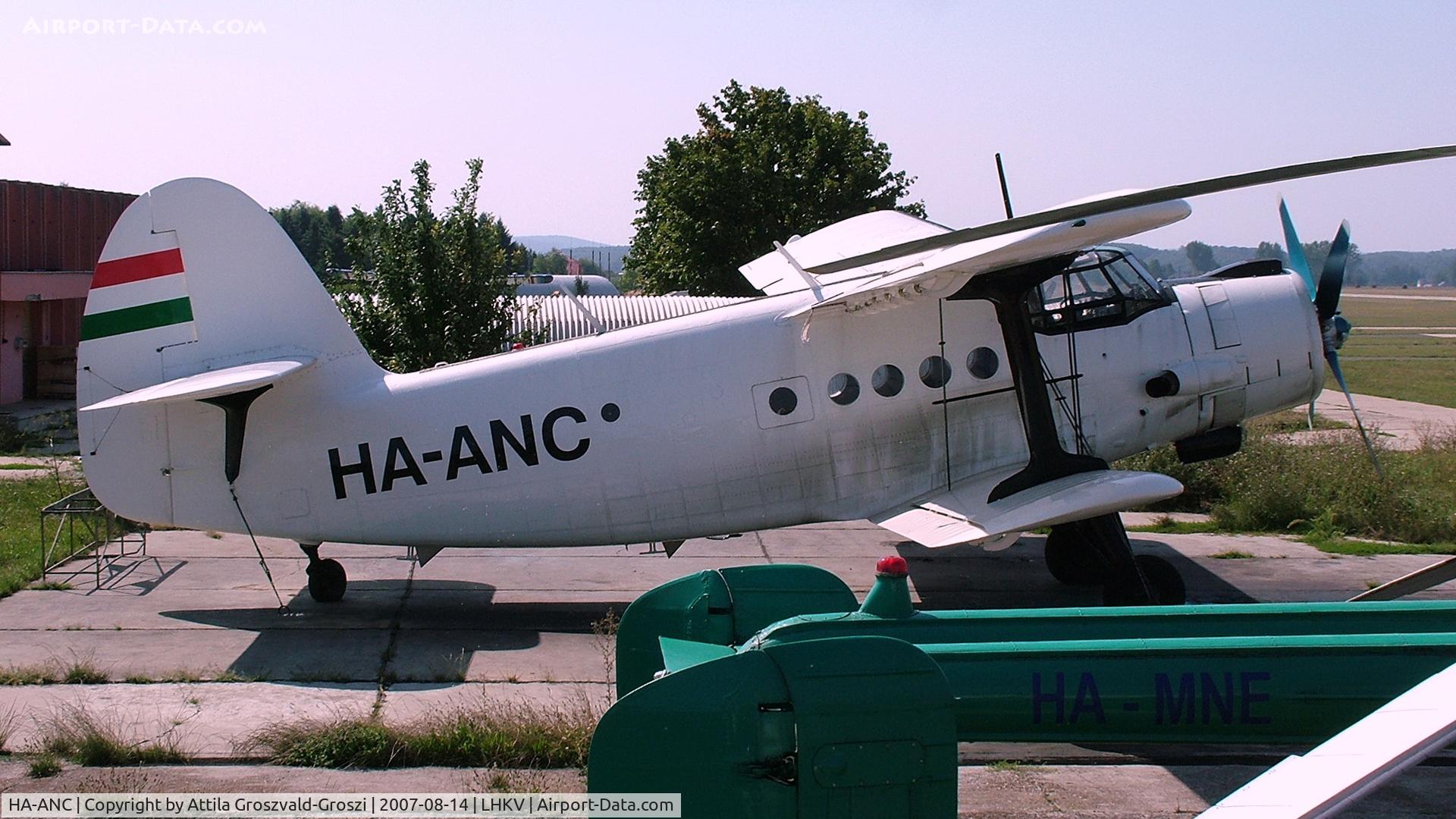 HA-ANC, 1962 Antonov An-2T C/N 1G27-21, Kaposújlak Airport, Hungary