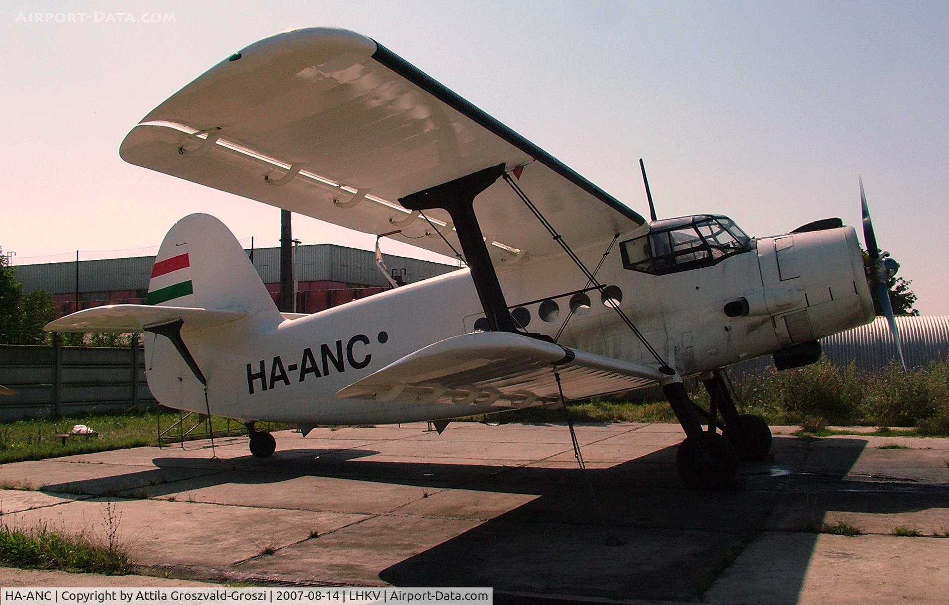 HA-ANC, 1962 Antonov An-2T C/N 1G27-21, Kaposújlak Airport, Hungary