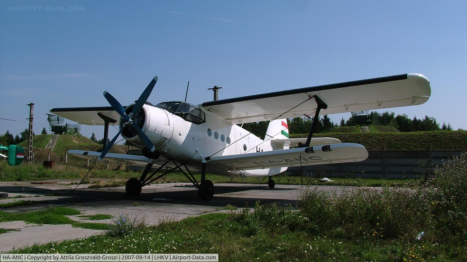 HA-ANC, 1962 Antonov An-2T C/N 1G27-21, Kaposújlak Airport, Hungary