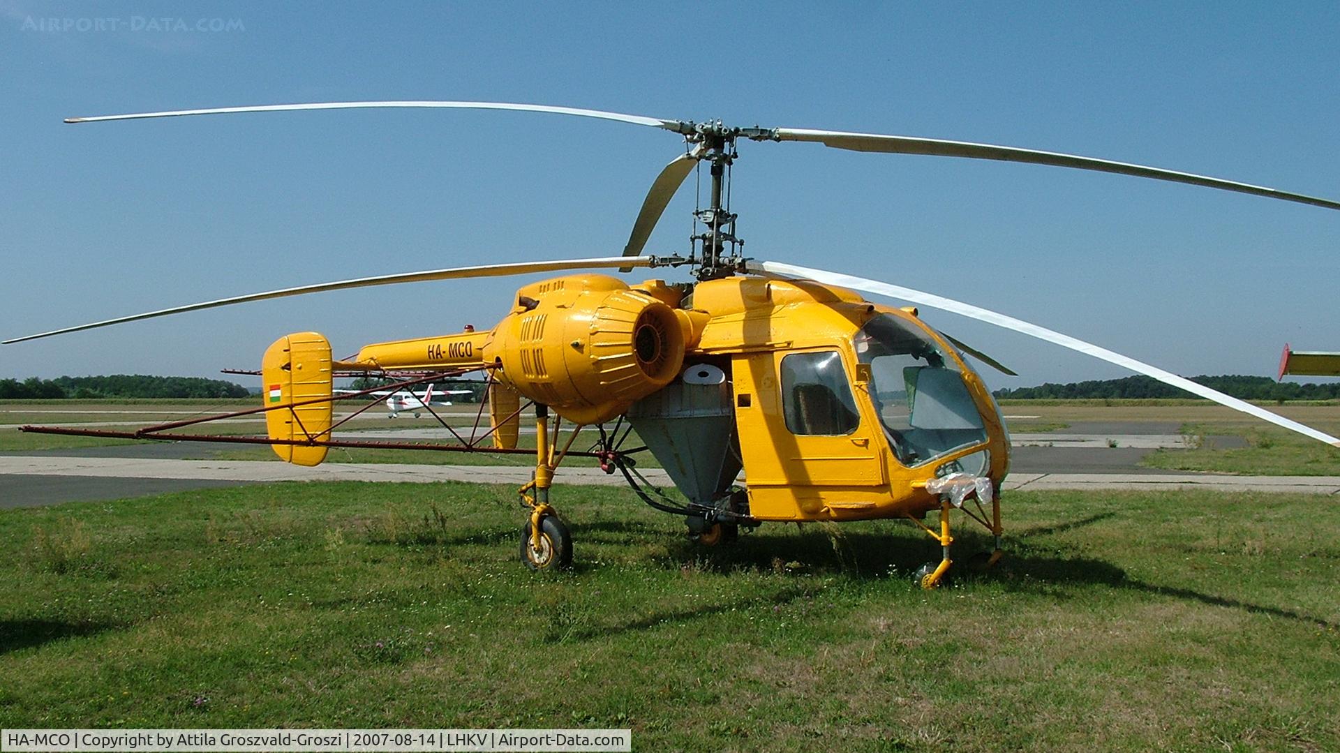 HA-MCO, 1971 Kamov Ka-26 Hoodlum C/N 7101804, Kaposújlak Airport, Hungary