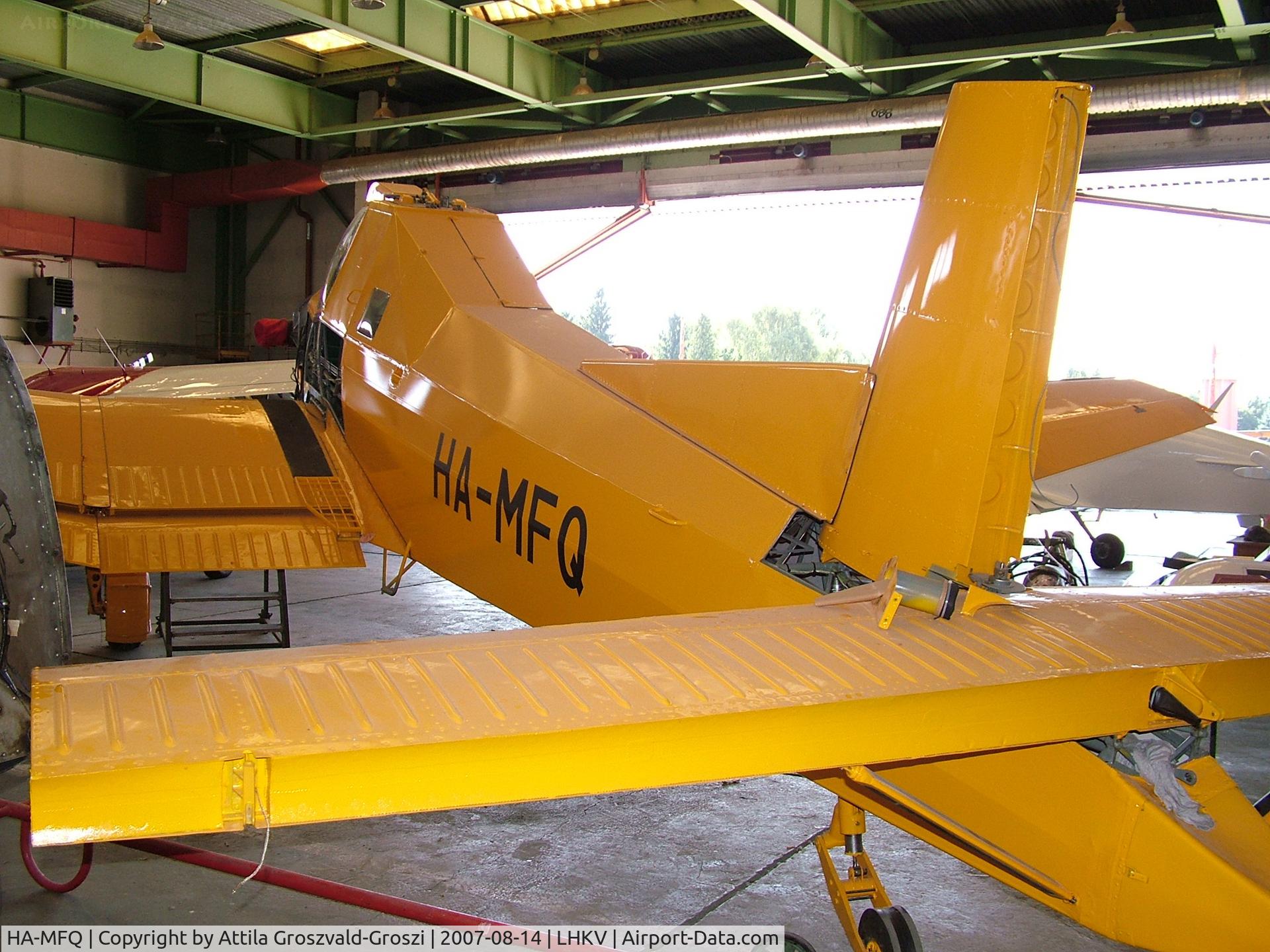 HA-MFQ, 1989 Let Z-137T Agro-Turbo C/N 033, Kaposújlak Airport, Hungary
