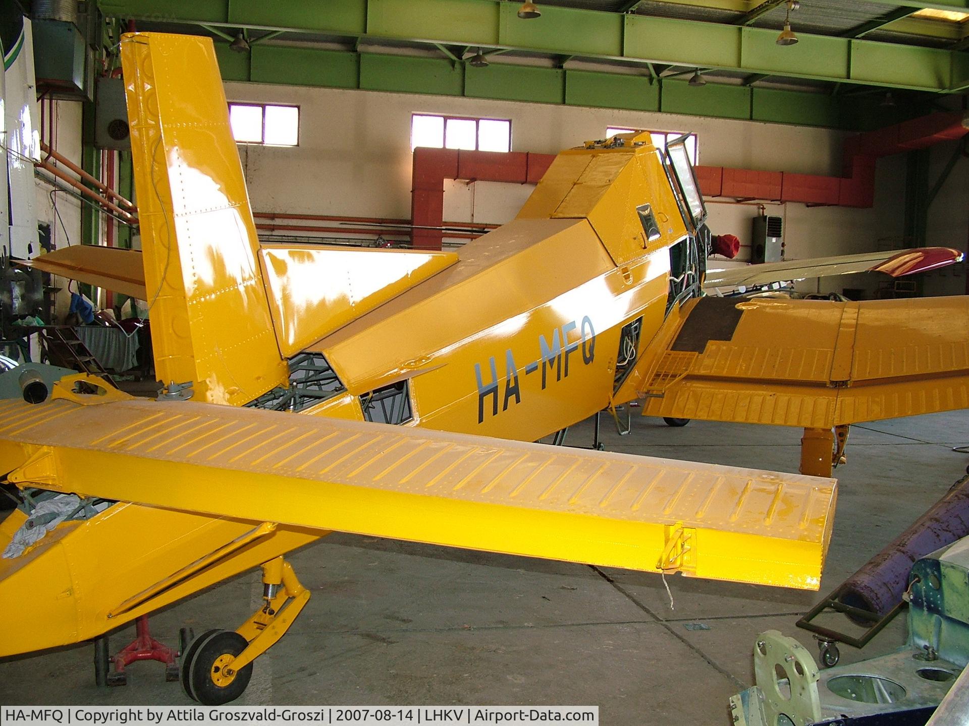 HA-MFQ, 1989 Let Z-137T Agro-Turbo C/N 033, Kaposújlak Airport, Hungary