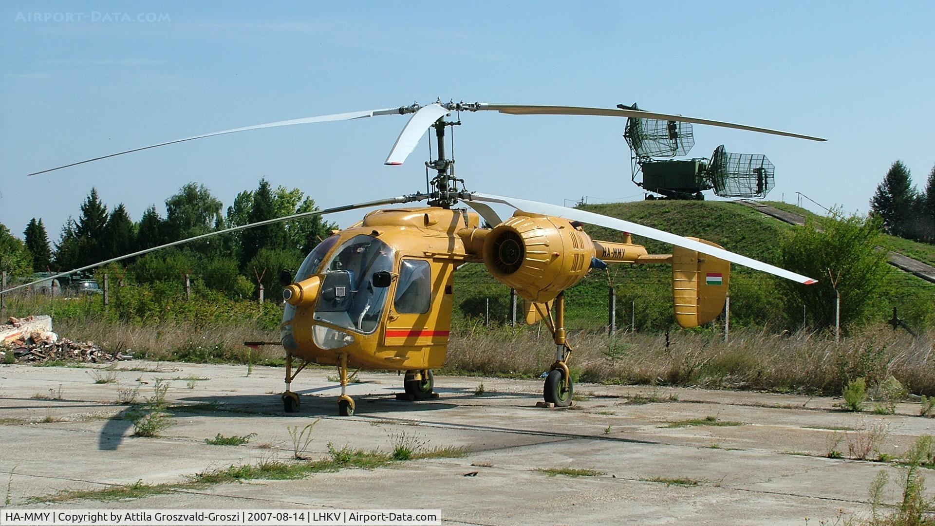HA-MMY, 1974 Kamov Ka-26 Hoodlum C/N 7404303, Kaposújlak Airport, Hungary