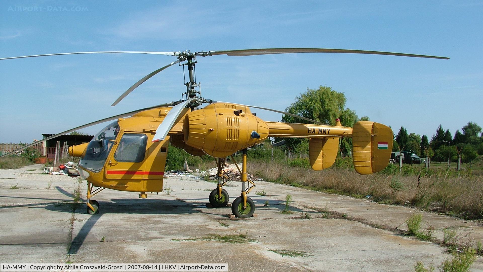 HA-MMY, 1974 Kamov Ka-26 Hoodlum C/N 7404303, Kaposújlak Airport, Hungary